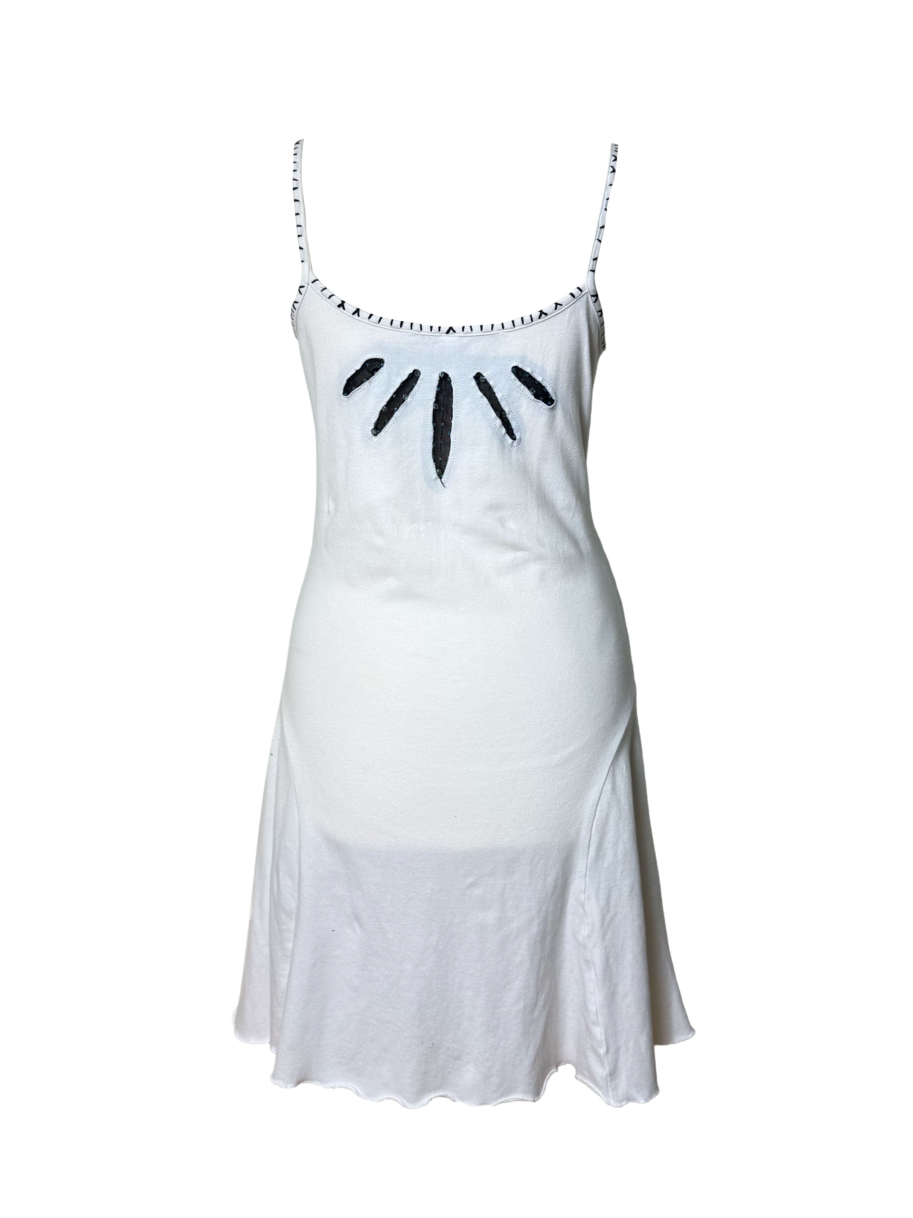 Roberto Cavalli Class A-Line White Mini Dress
