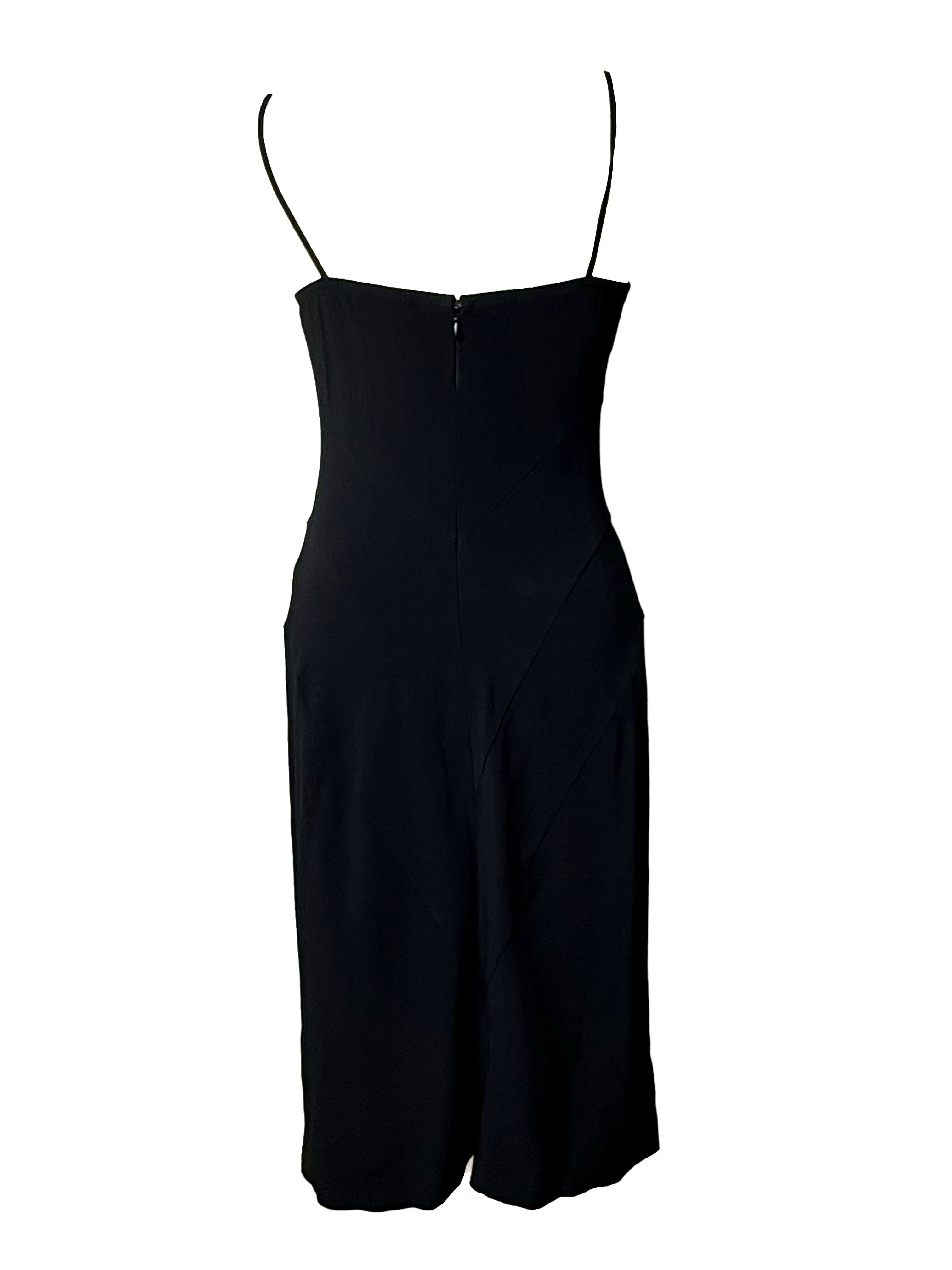 La Perla Lace-Up Slip Dress