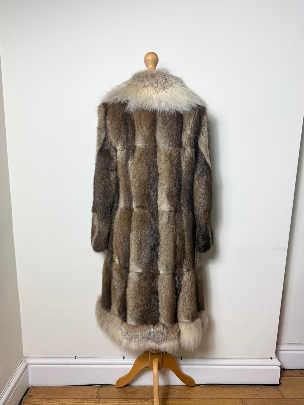 Paul Magder Vintage 1980s Fox Fur Coat