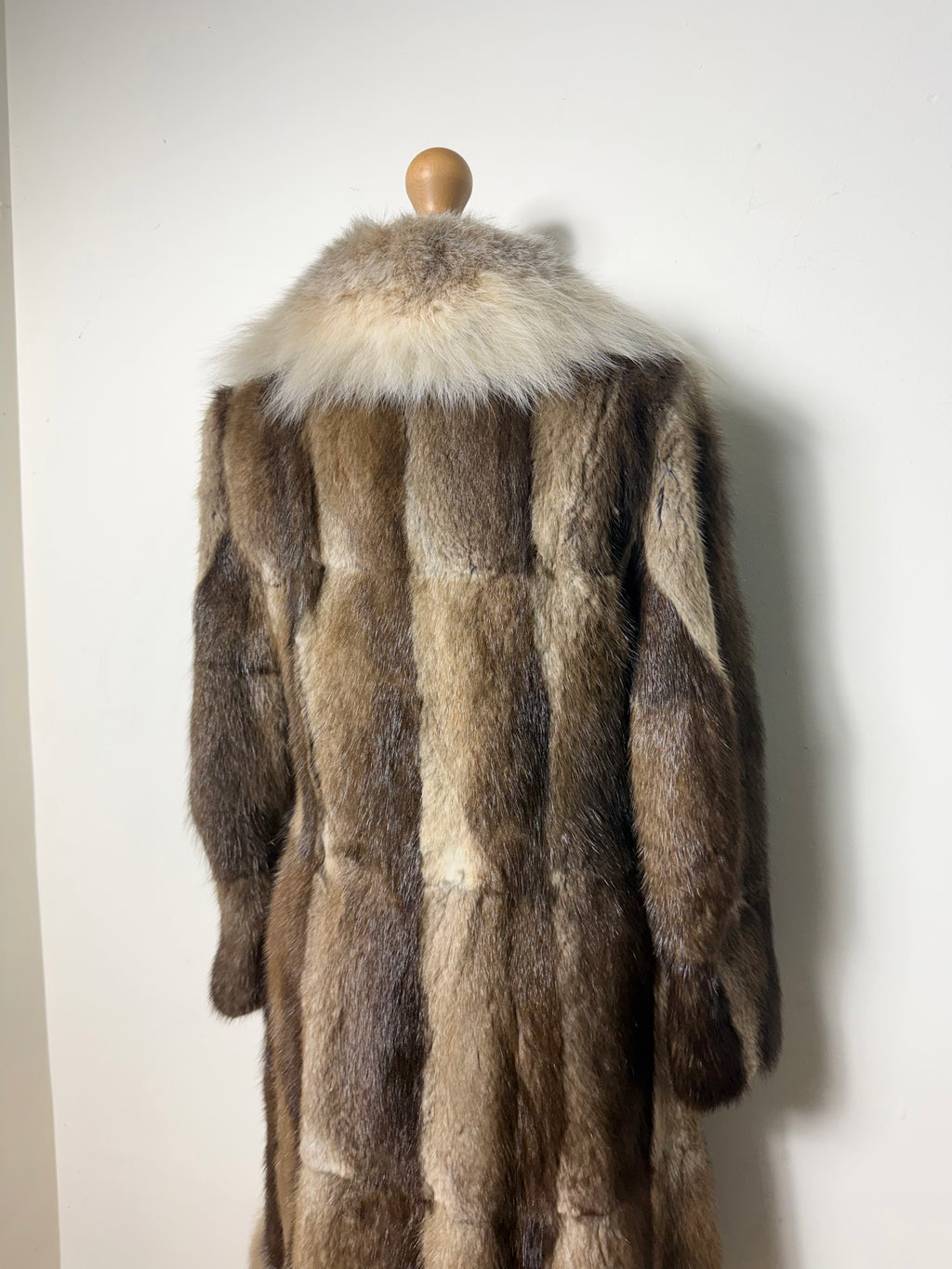 Paul Magder Vintage 1980s Fox Fur Coat