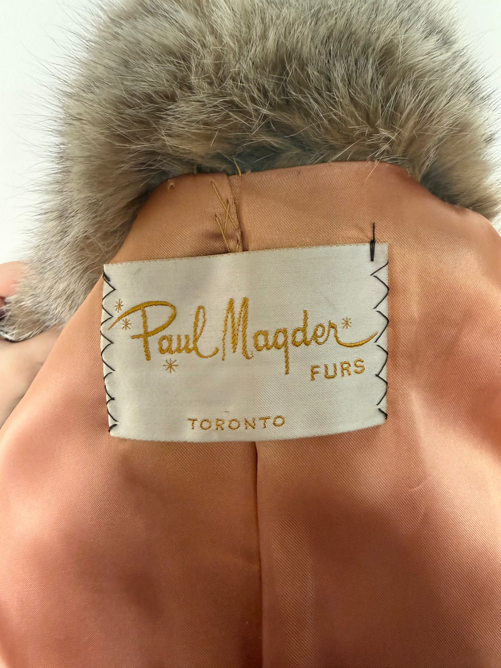 Paul Magder Vintage 1980s Fox Fur Coat