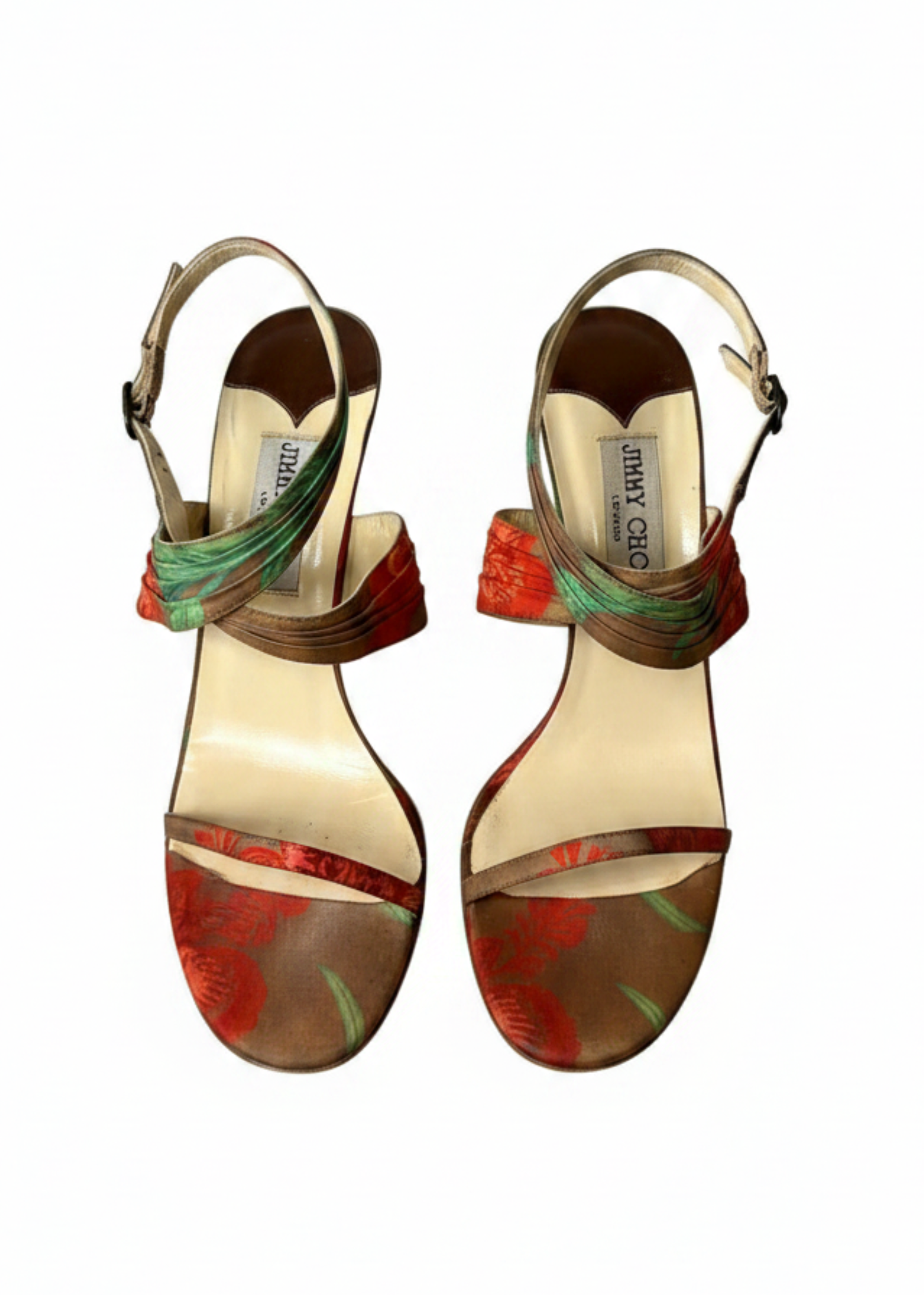 Jimmy Choo Tropical Floral Sandals