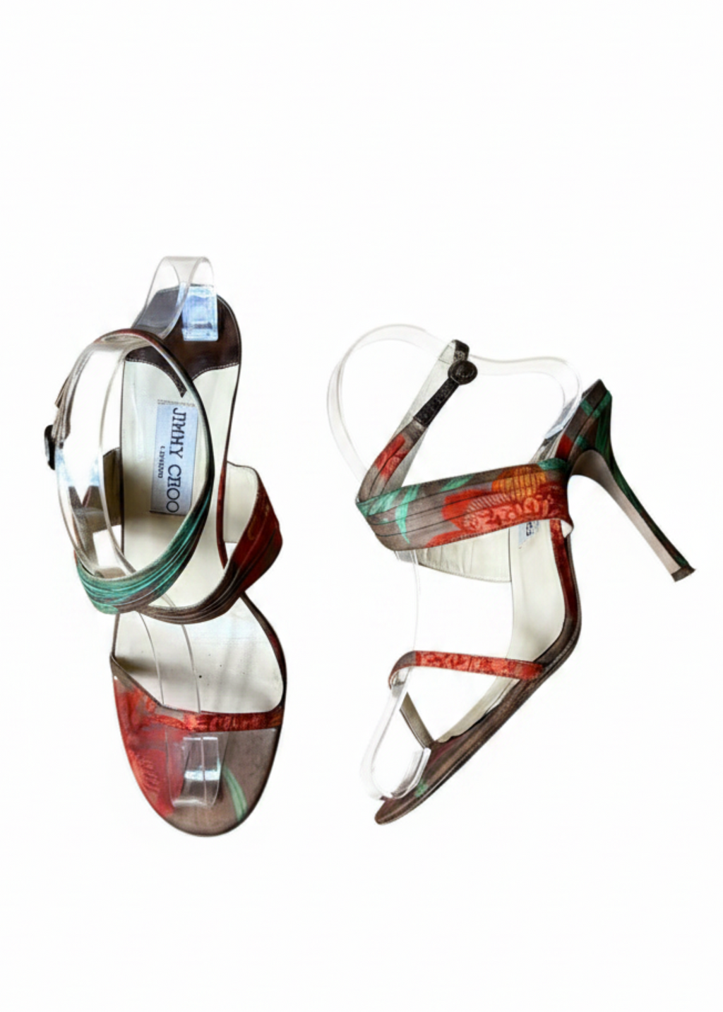 Jimmy Choo Tropical Floral Sandals