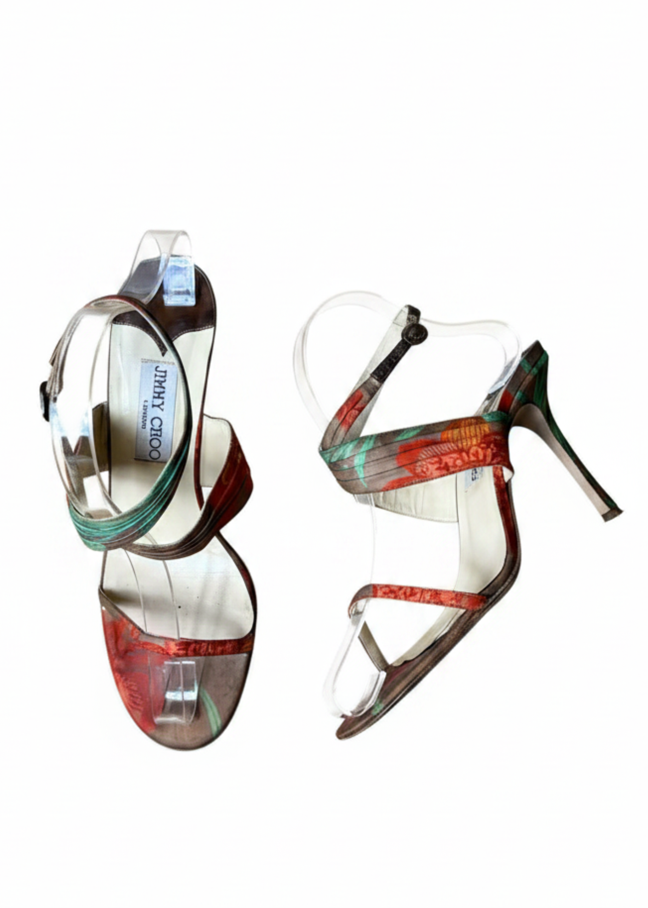 Jimmy Choo Tropical Floral Sandals