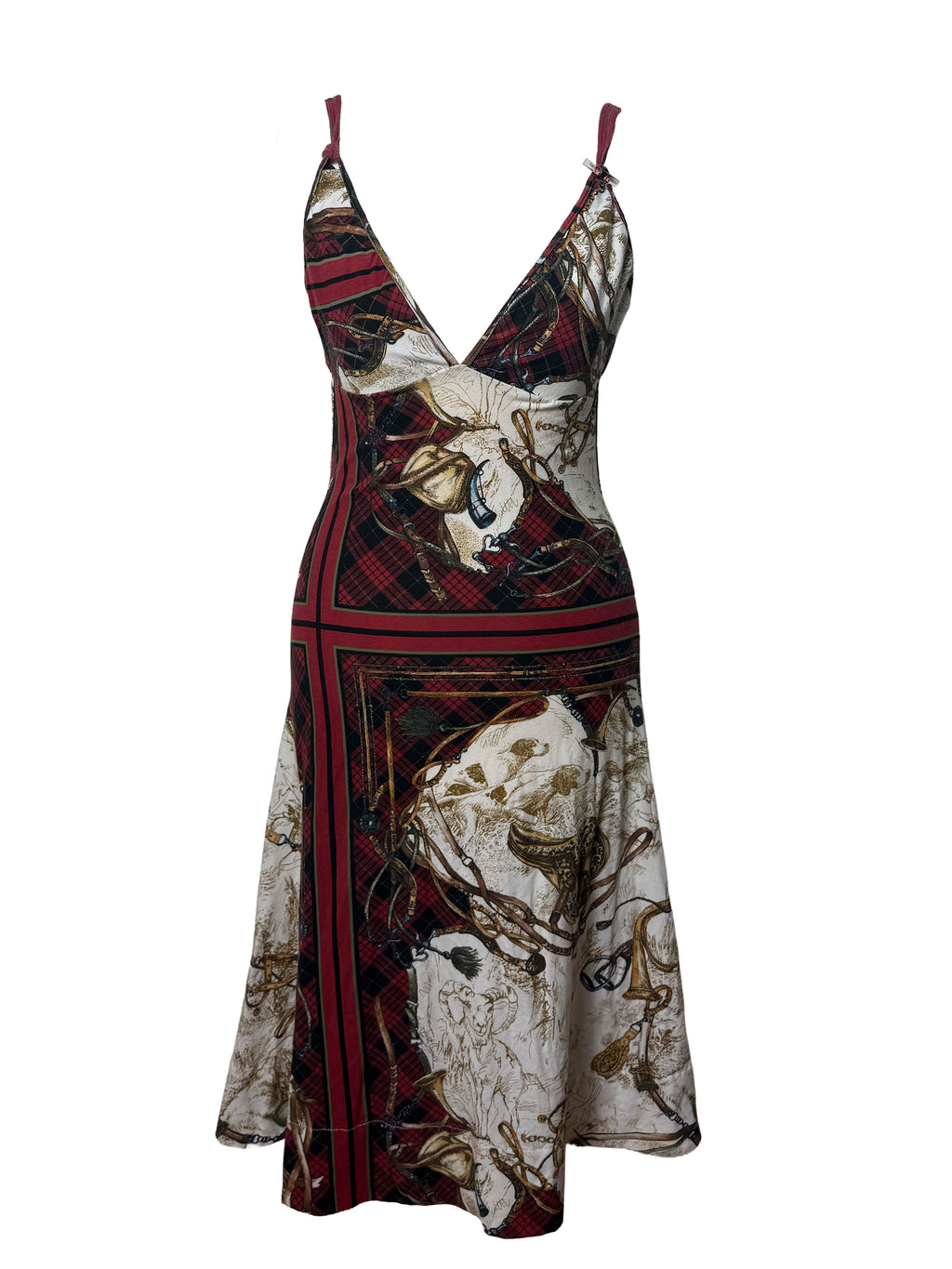 Just Cavalli Backless Midi Dress