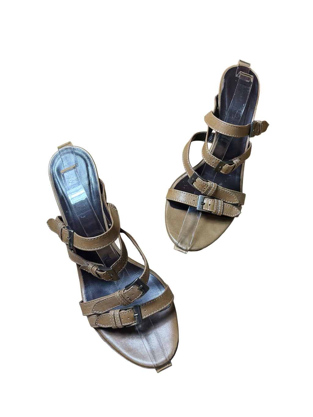 Alexander McQueen SS 2004 Strappy Mule Sandals