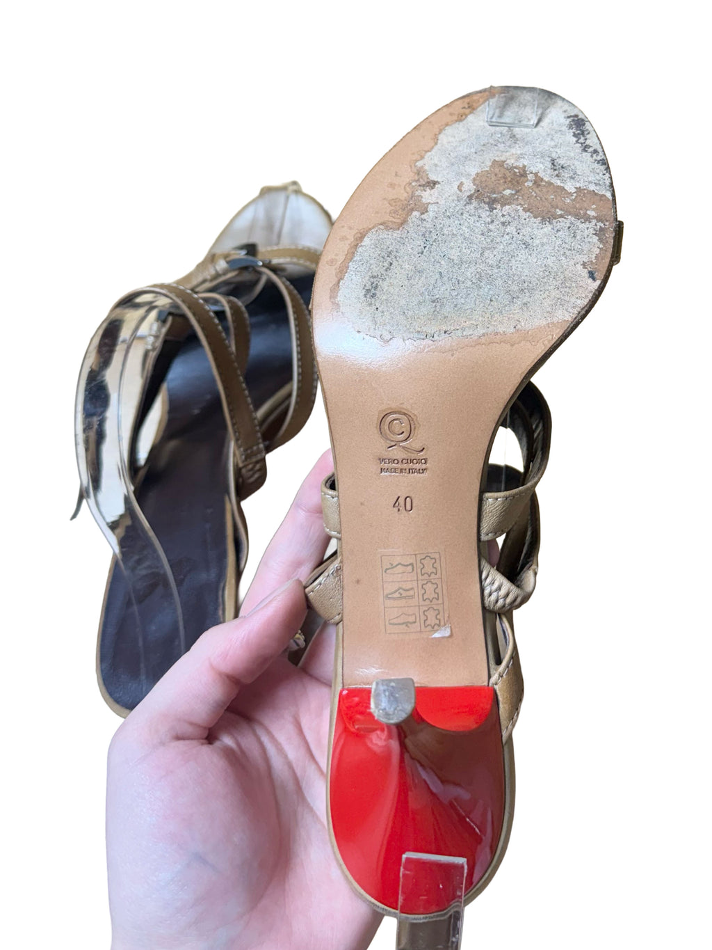 Alexander McQueen SS 2004 Strappy Mule Sandals