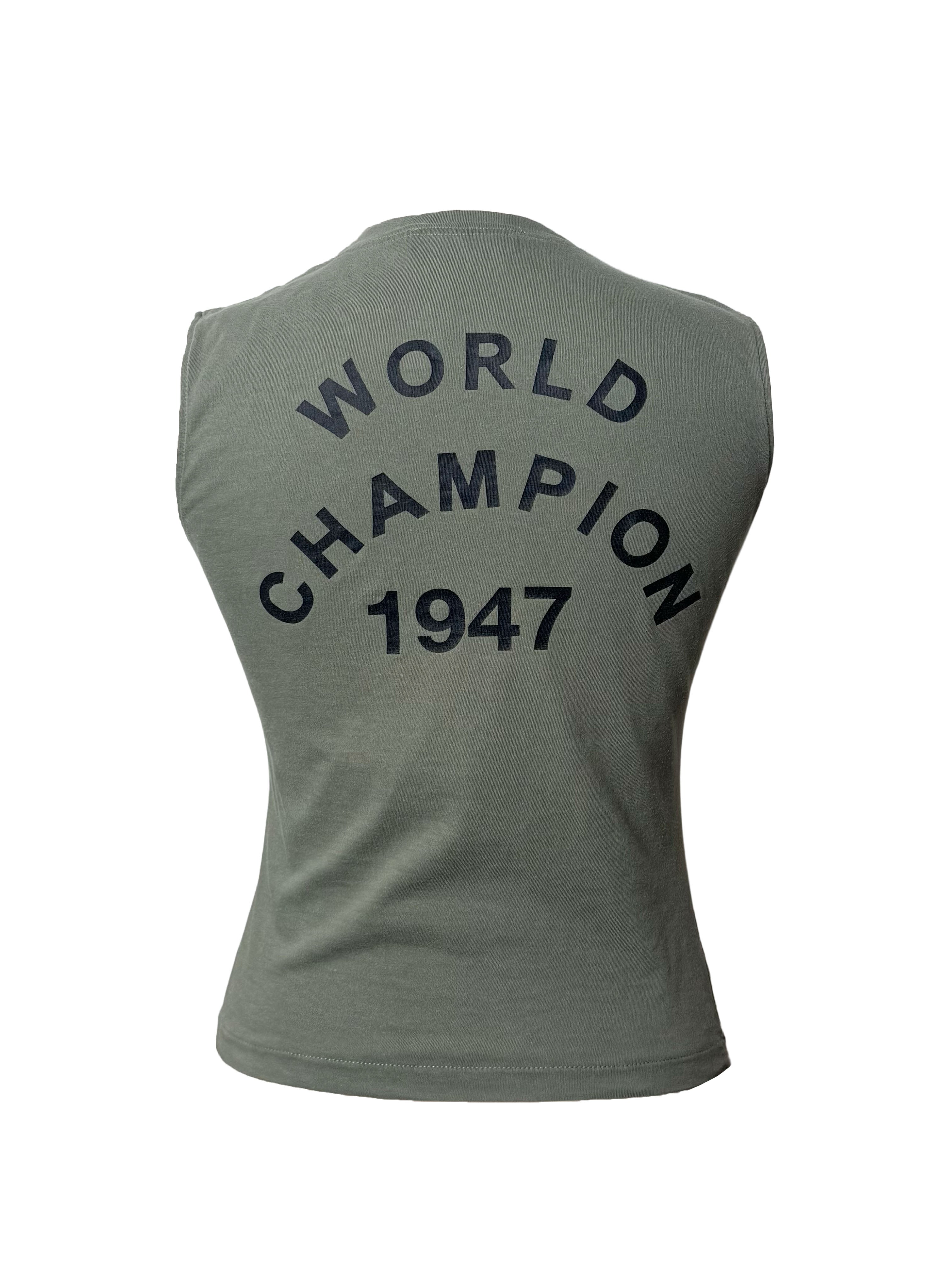 J'adore Dior Khaki Fall 2001 Tank Top