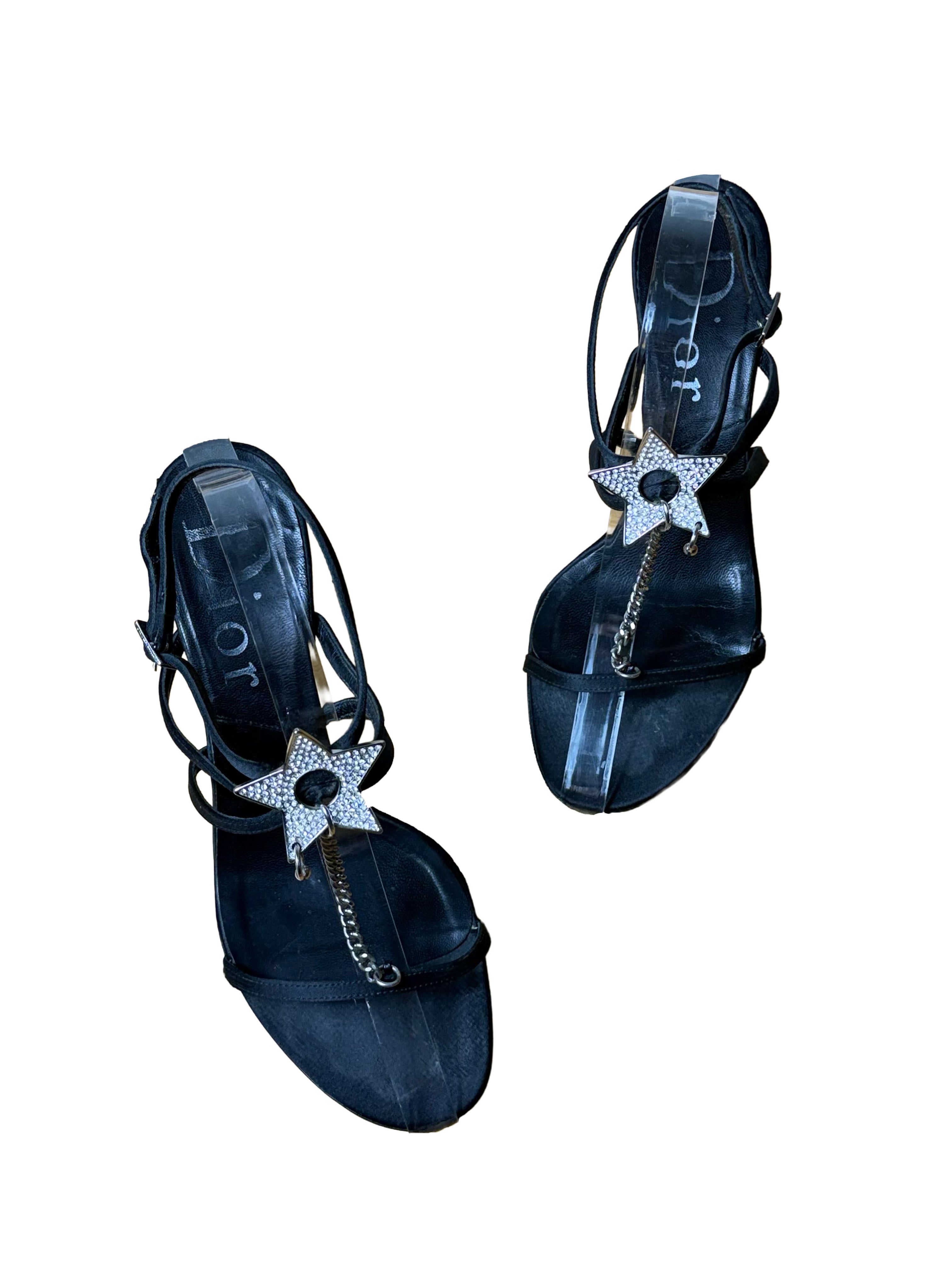 Dior Hardcore Black Sandals