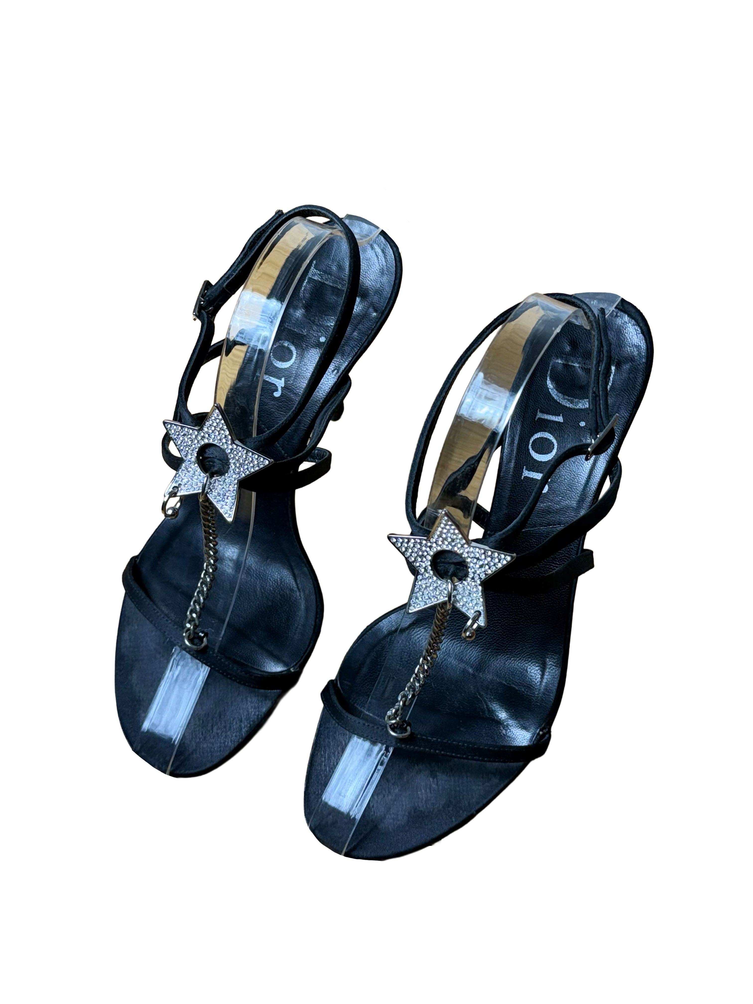Dior Hardcore Black Sandals
