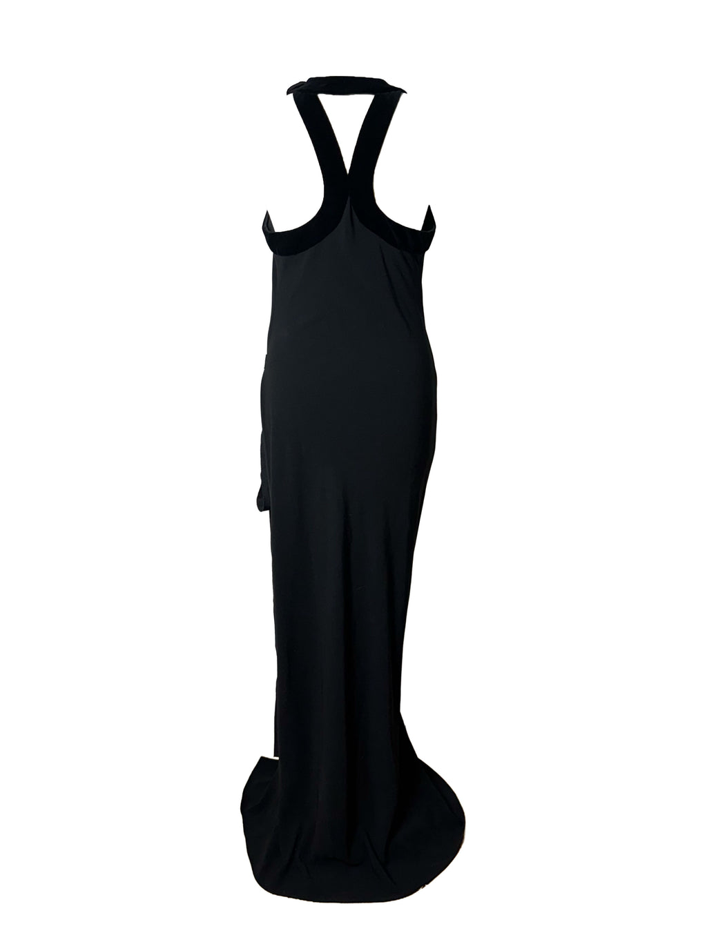 Prada Tie Waist Maxi Dress
