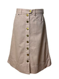 Chloé Spring 2005 Button Down Midi Skirt
