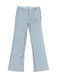 Chloé Pinstripe Low Rise Trousers