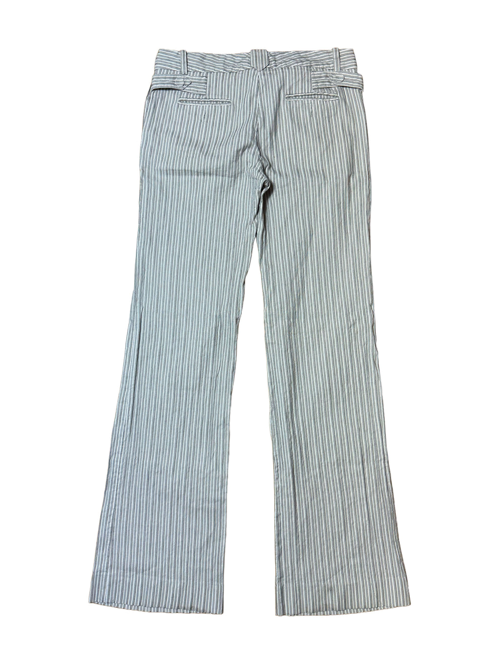 Chloé Pinstripe Low Rise Trousers