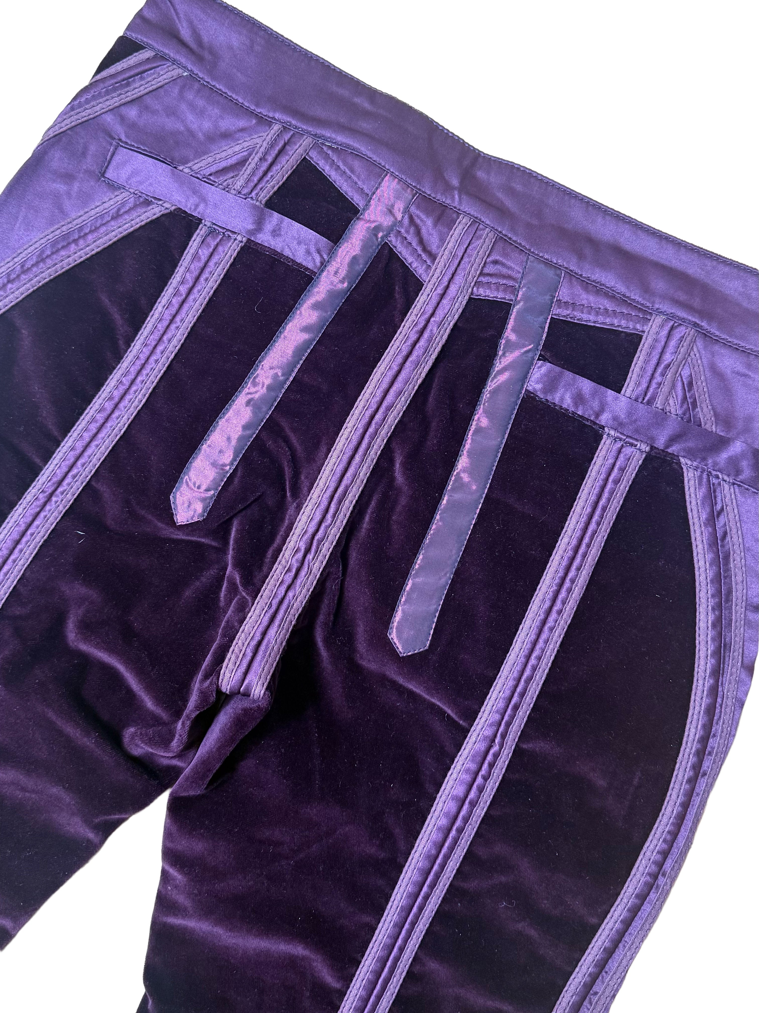 Roberto Cavalli Fall 2004 Velvet Capris
