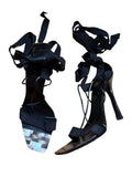 Gucci FW 2002 Mother of Pearl Sandals