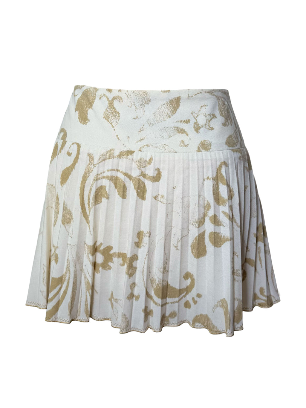 Roberto Cavalli Class Pleated Mini Skirt