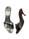 Gucci Black Tag Mules