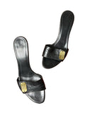 Gucci Black Tag Mules