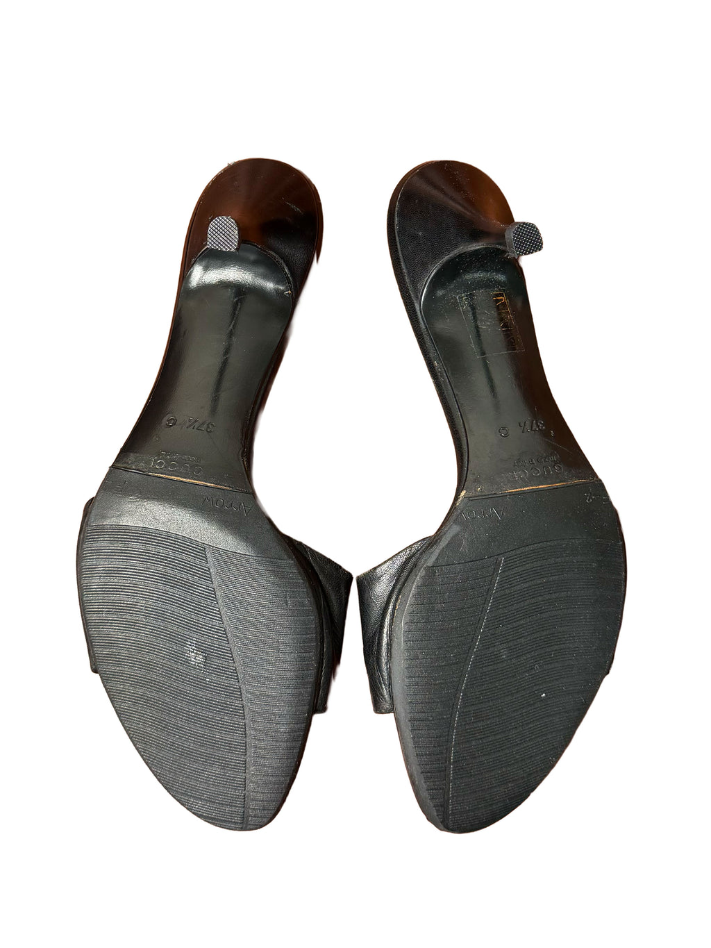 Gucci Black Tag Mules