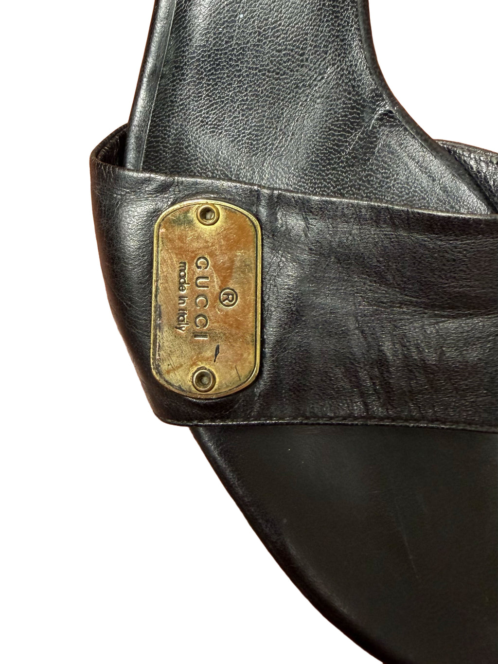 Gucci Black Tag Mules