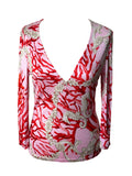 Versace SS 2005 Coral Reef Print Top