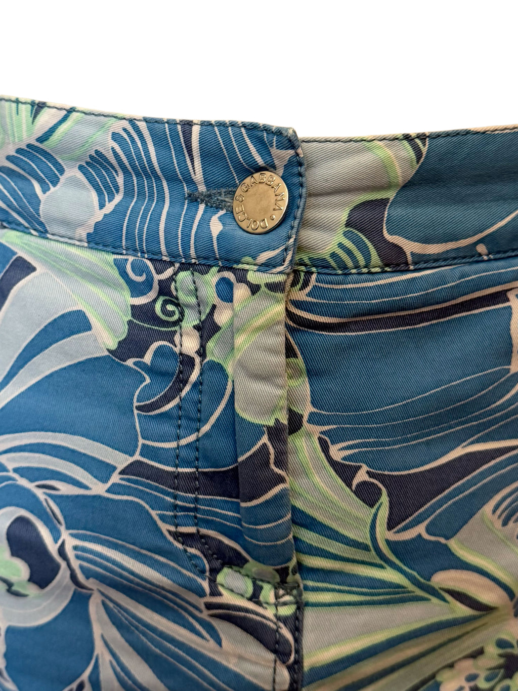 Dolce & Gabbana Floral Knee Length Skirt