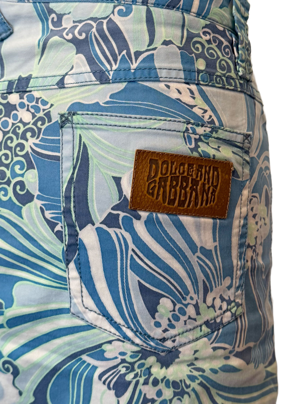 Dolce & Gabbana Floral Knee Length Skirt