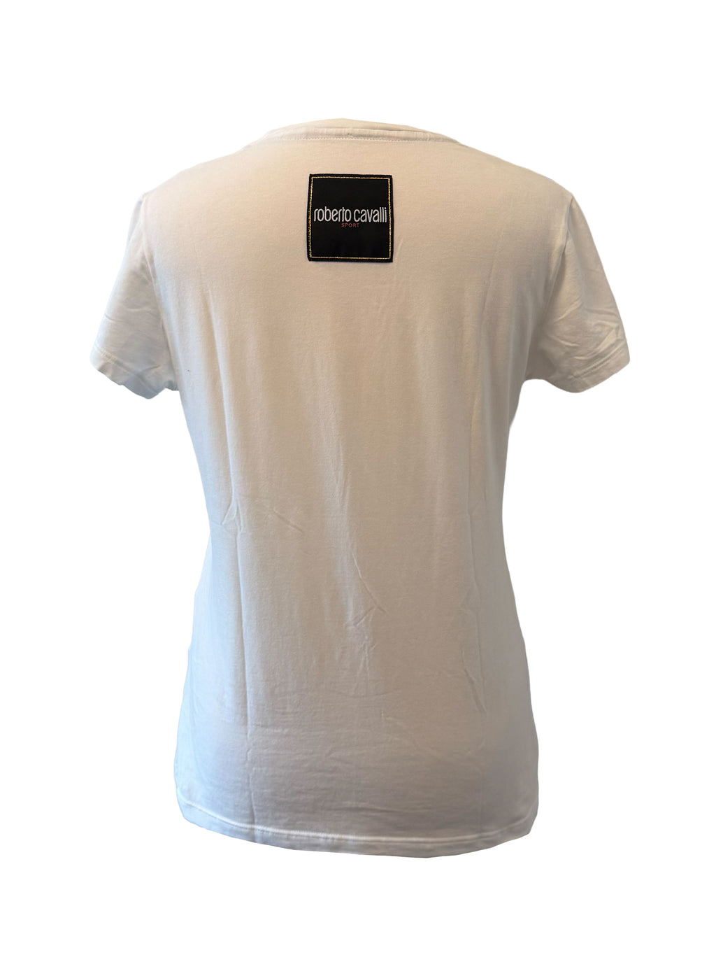 Roberto Cavalli Short Sleeve Logo T-Shirt