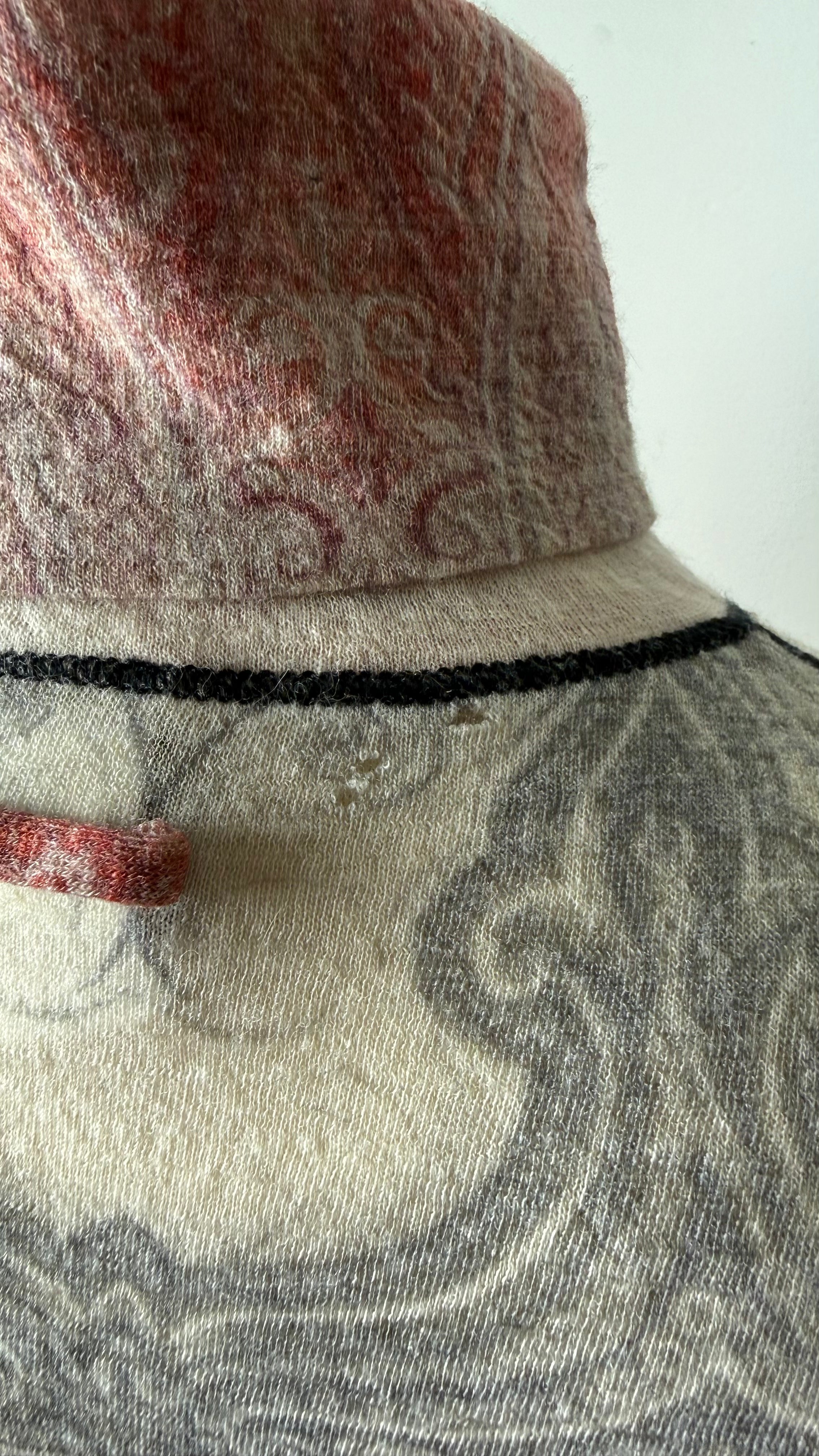 Jean Paul Gaultier Paisley Turtleneck Top