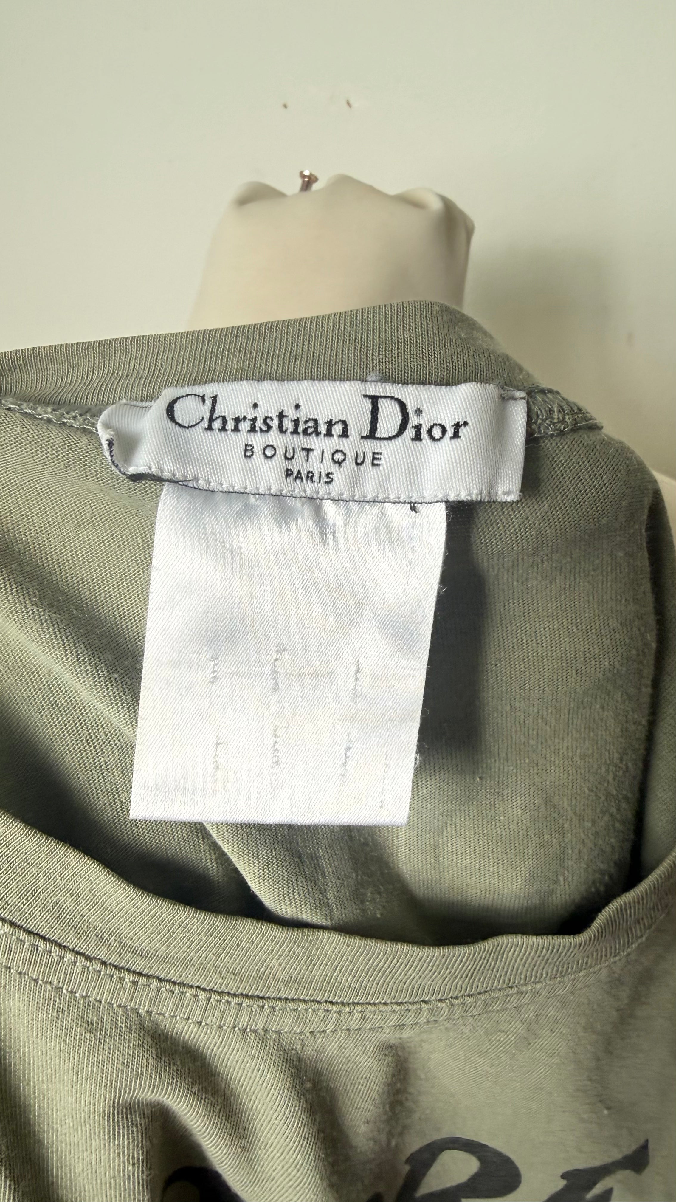 J'adore Dior Khaki Fall 2001 Tank Top