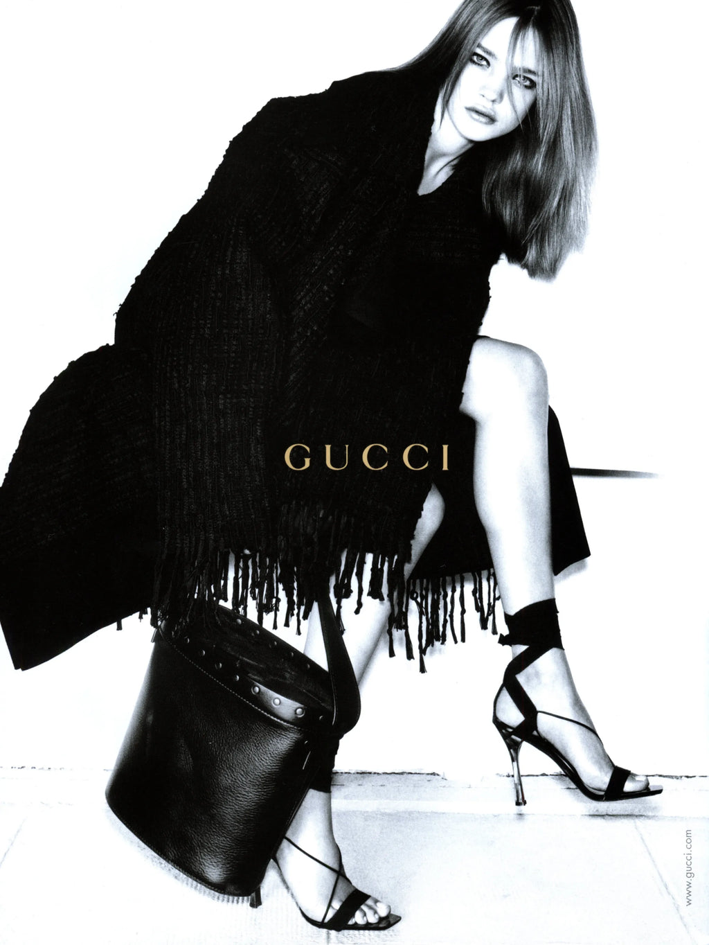 Gucci FW 2002 Mother of Pearl Sandals