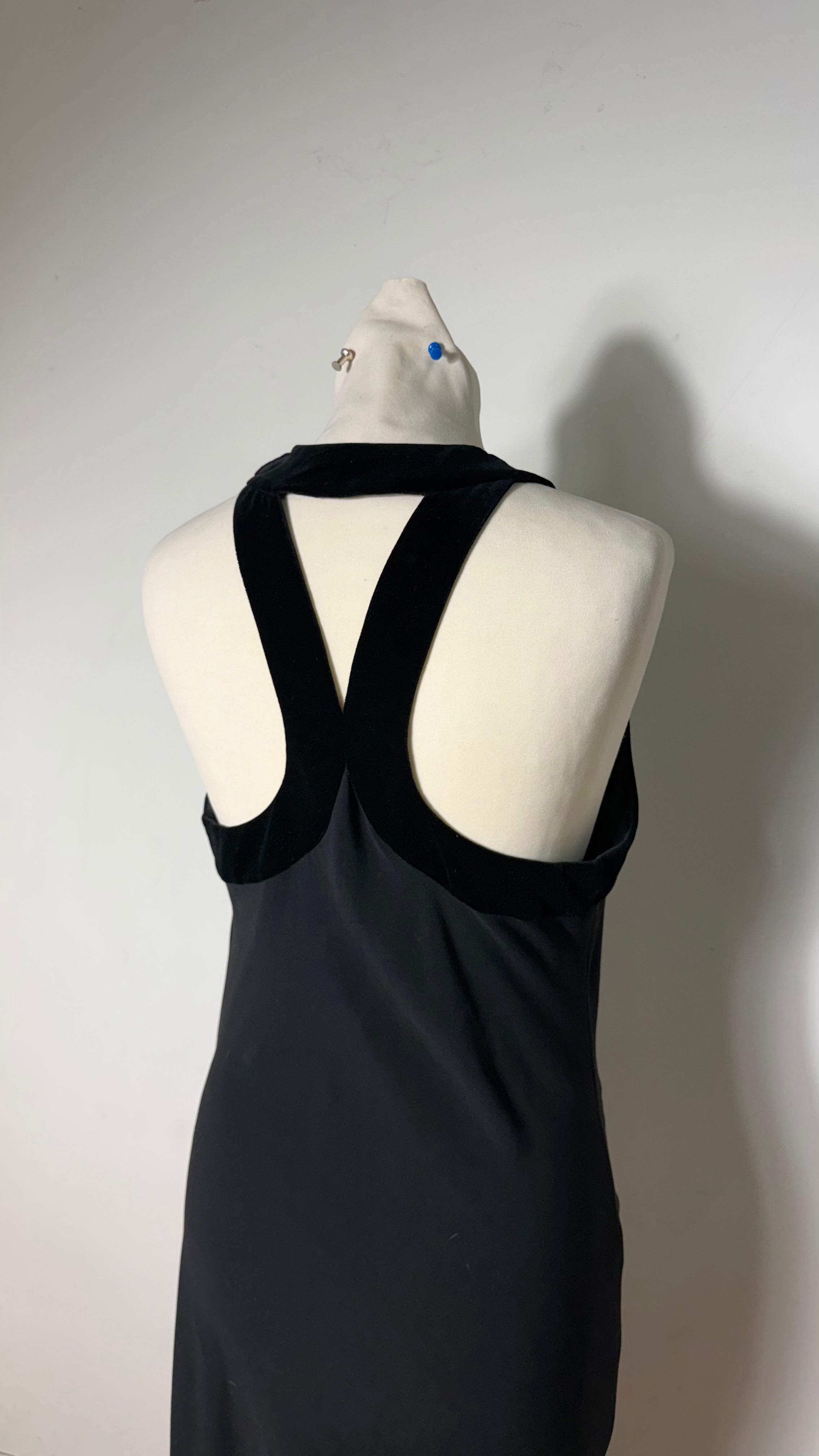 Prada Tie Waist Maxi Dress