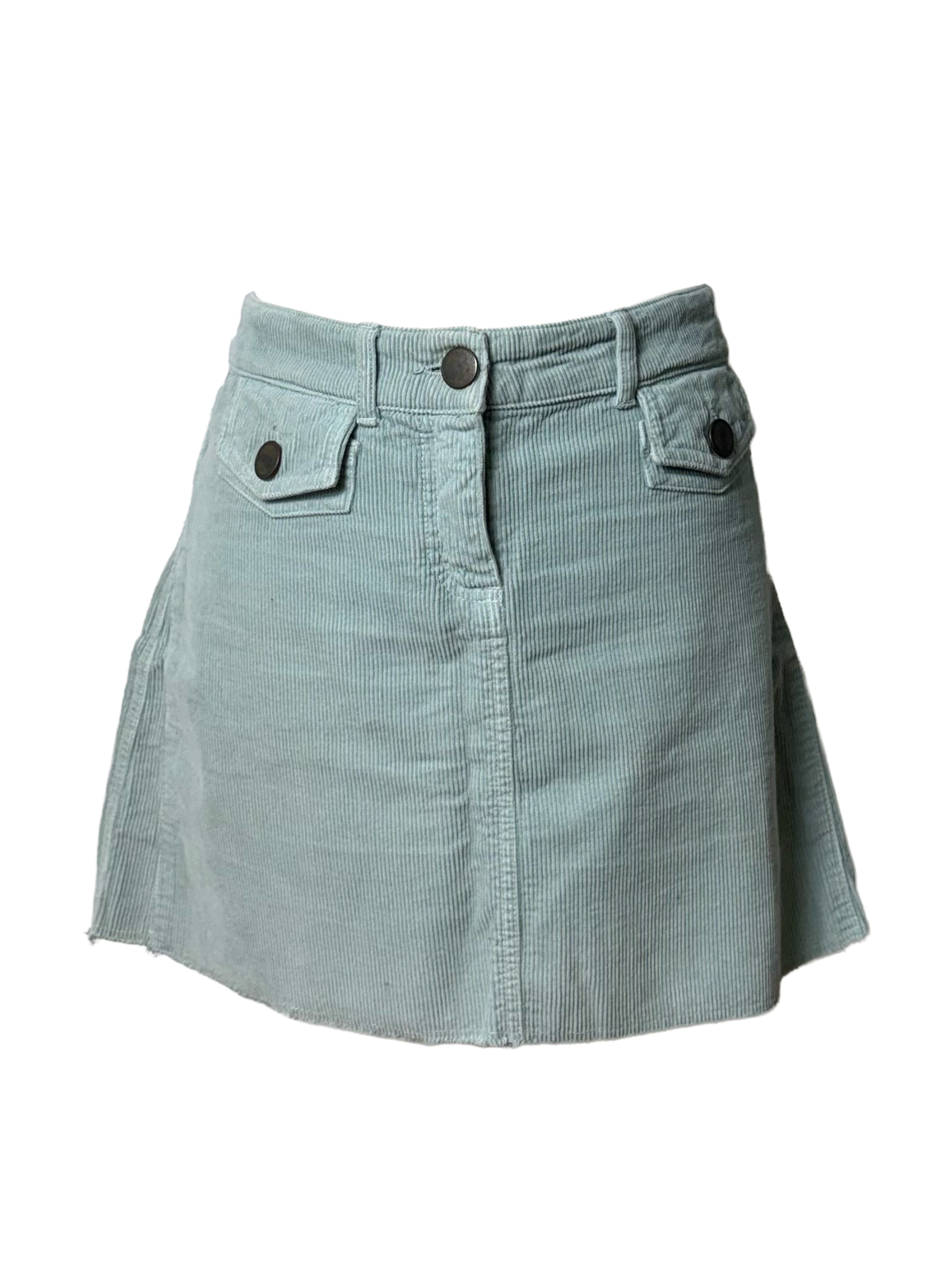 Chloé Corduroy A-Line Mini Skirt