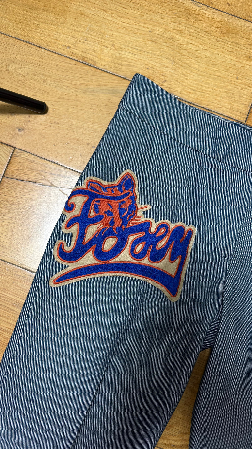 Chloé Fall 2001 'Foxy' Patch Flared Trousers