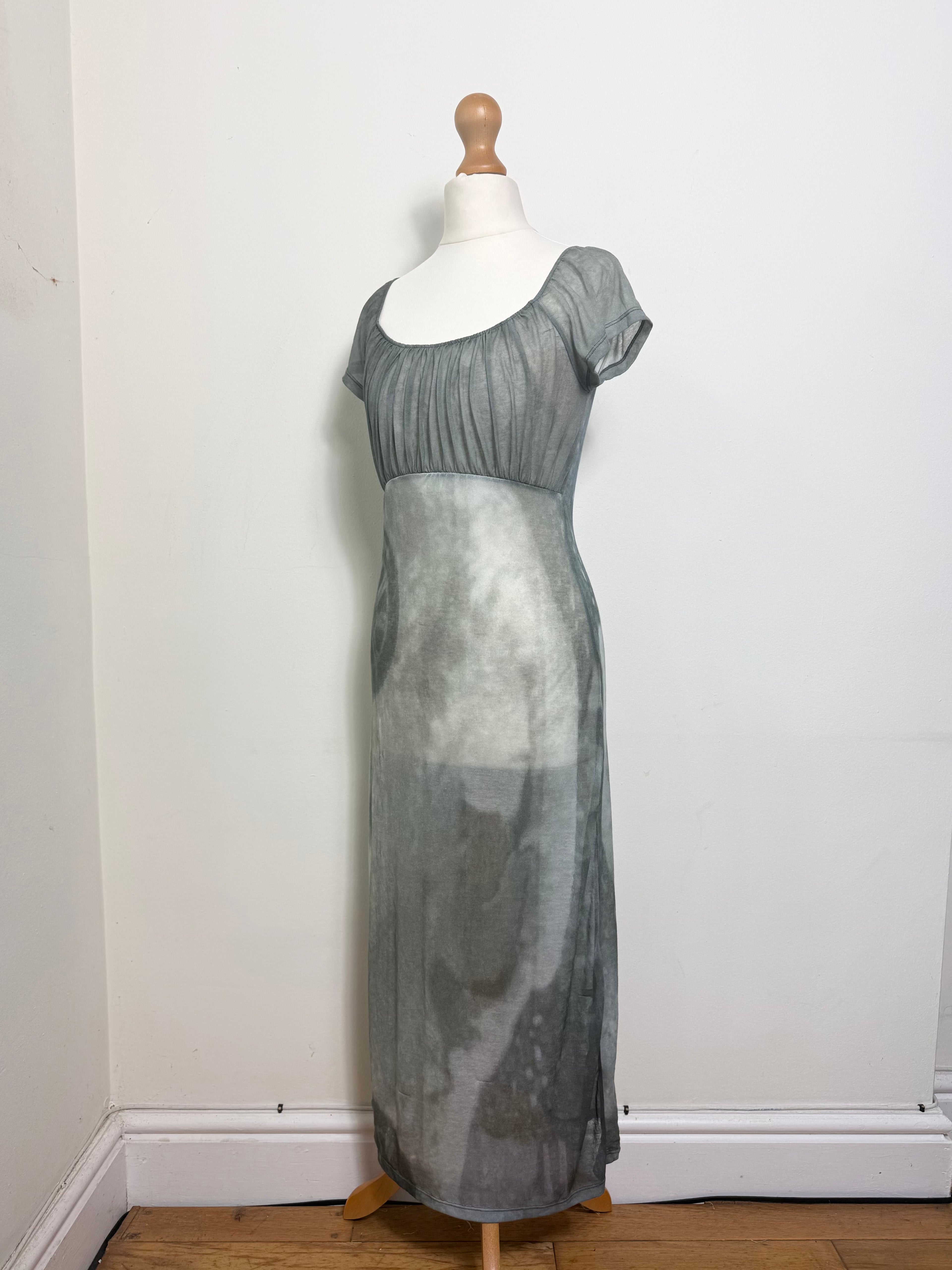 Paloma Wool Sheer Tye-Dye Maxi Dress