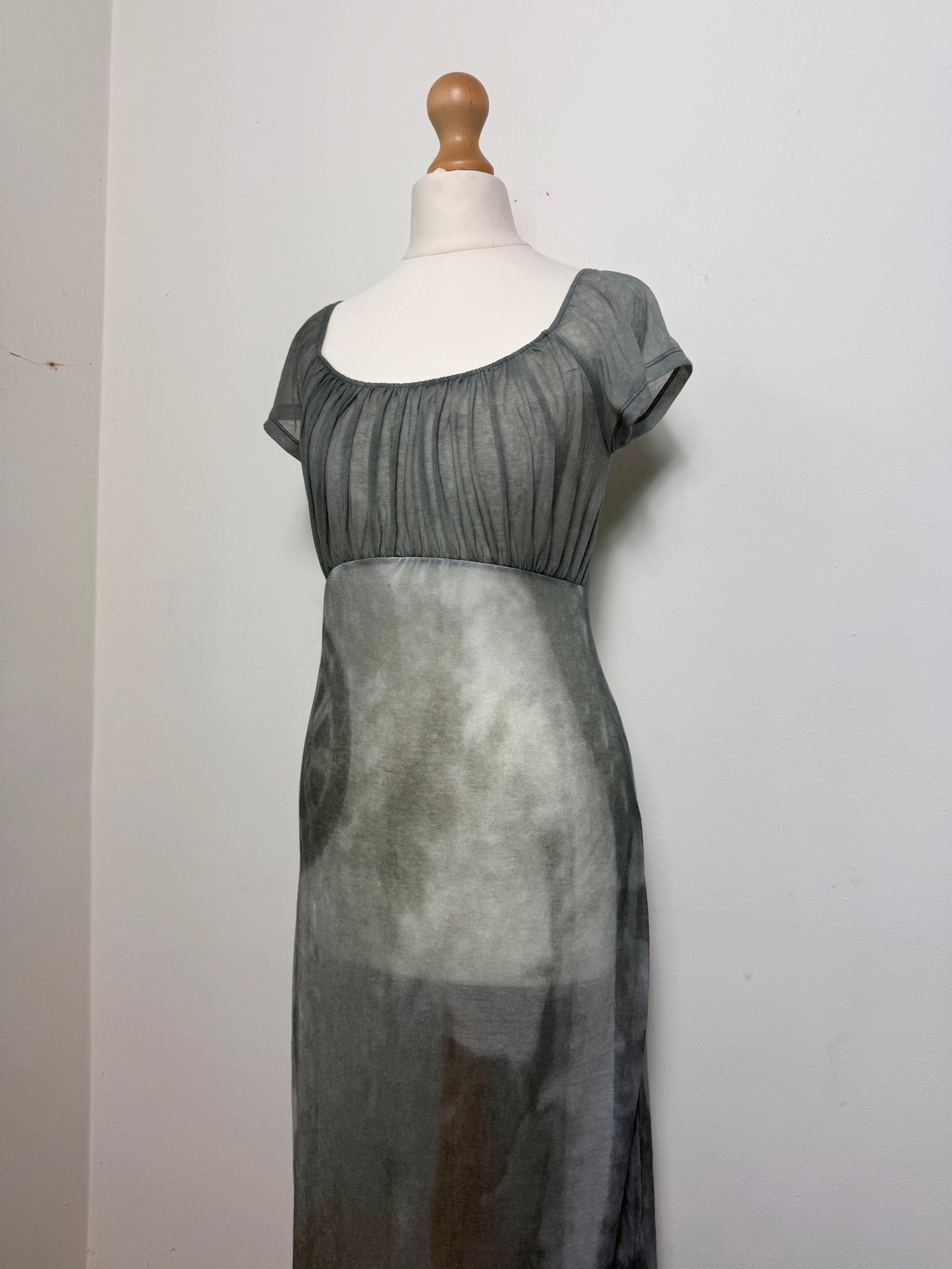 Paloma Wool Sheer Tye-Dye Maxi Dress
