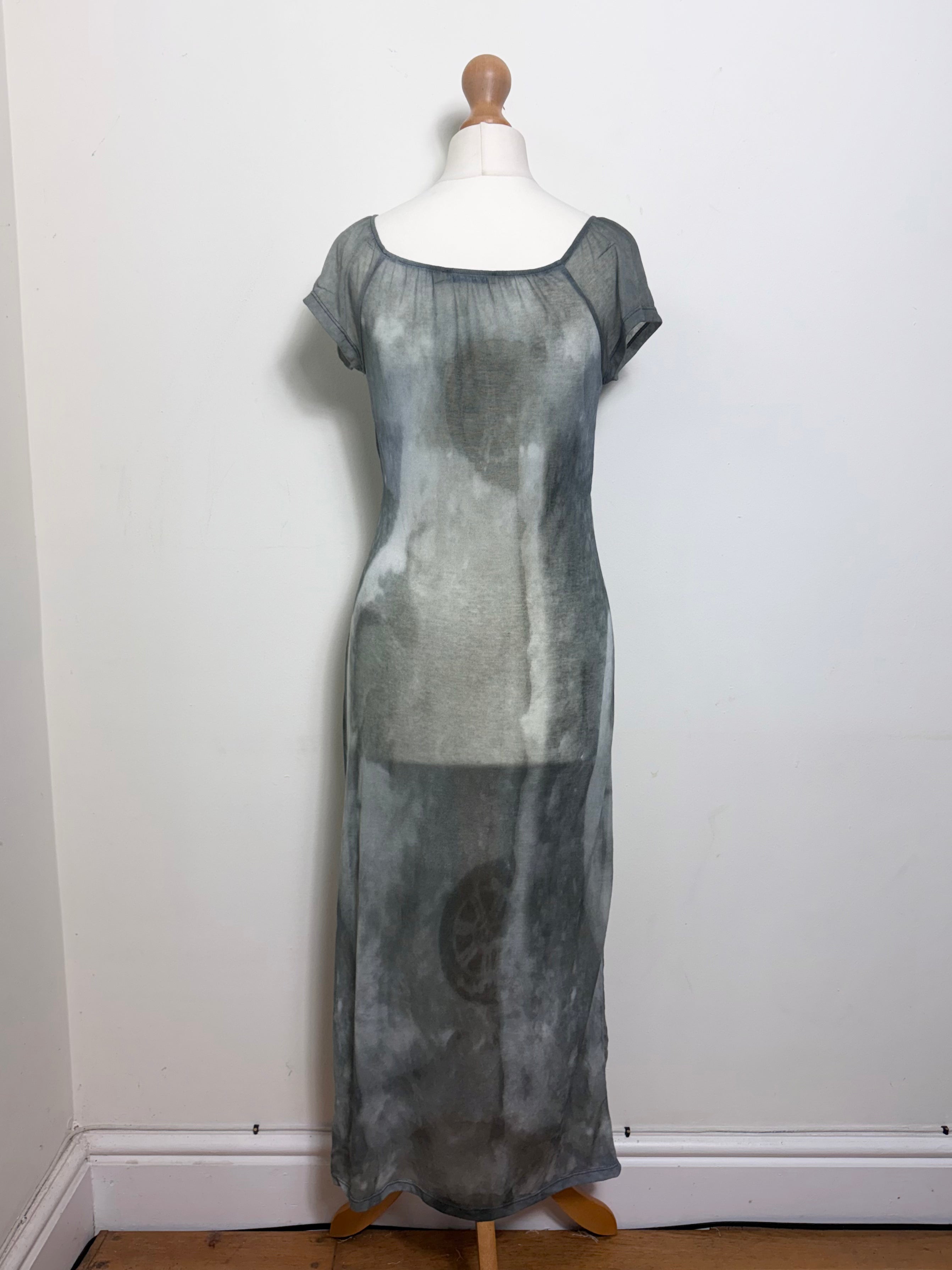Paloma Wool Sheer Tye-Dye Maxi Dress