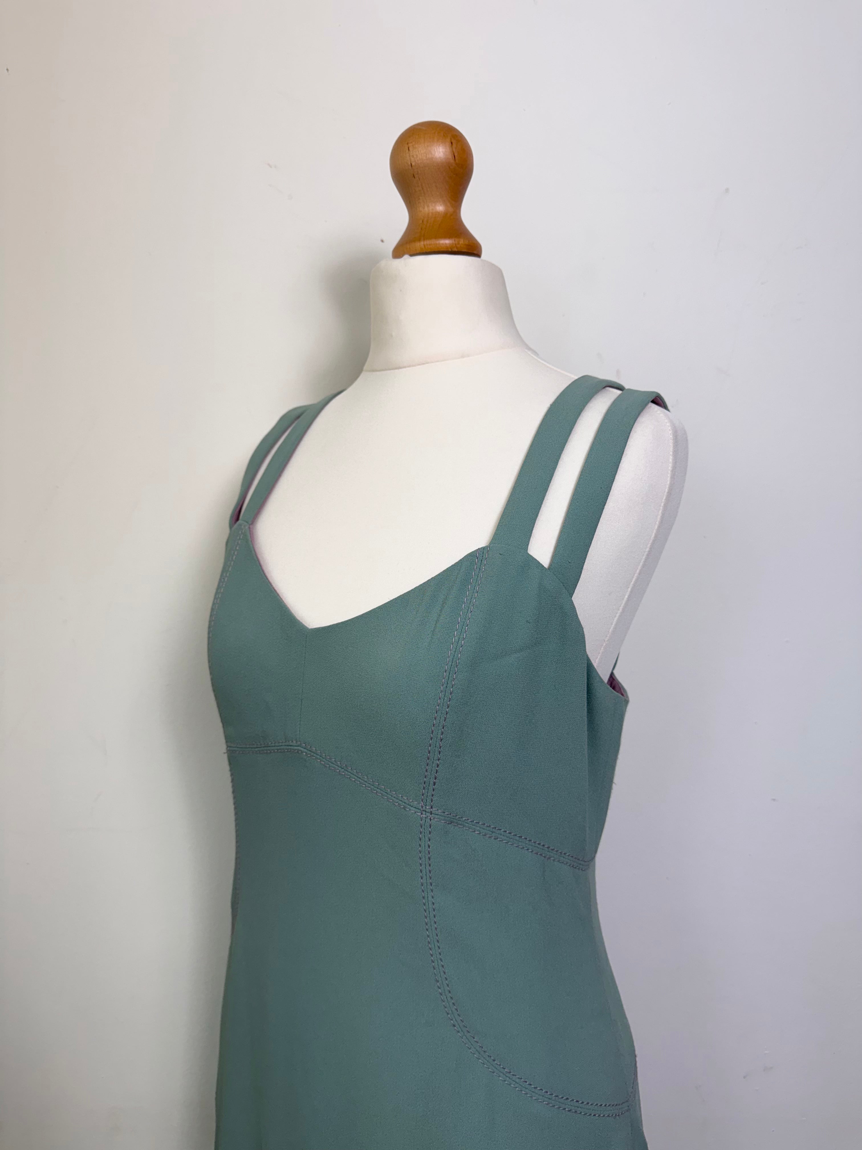 Anna Molinari Double Strap Midi Dress