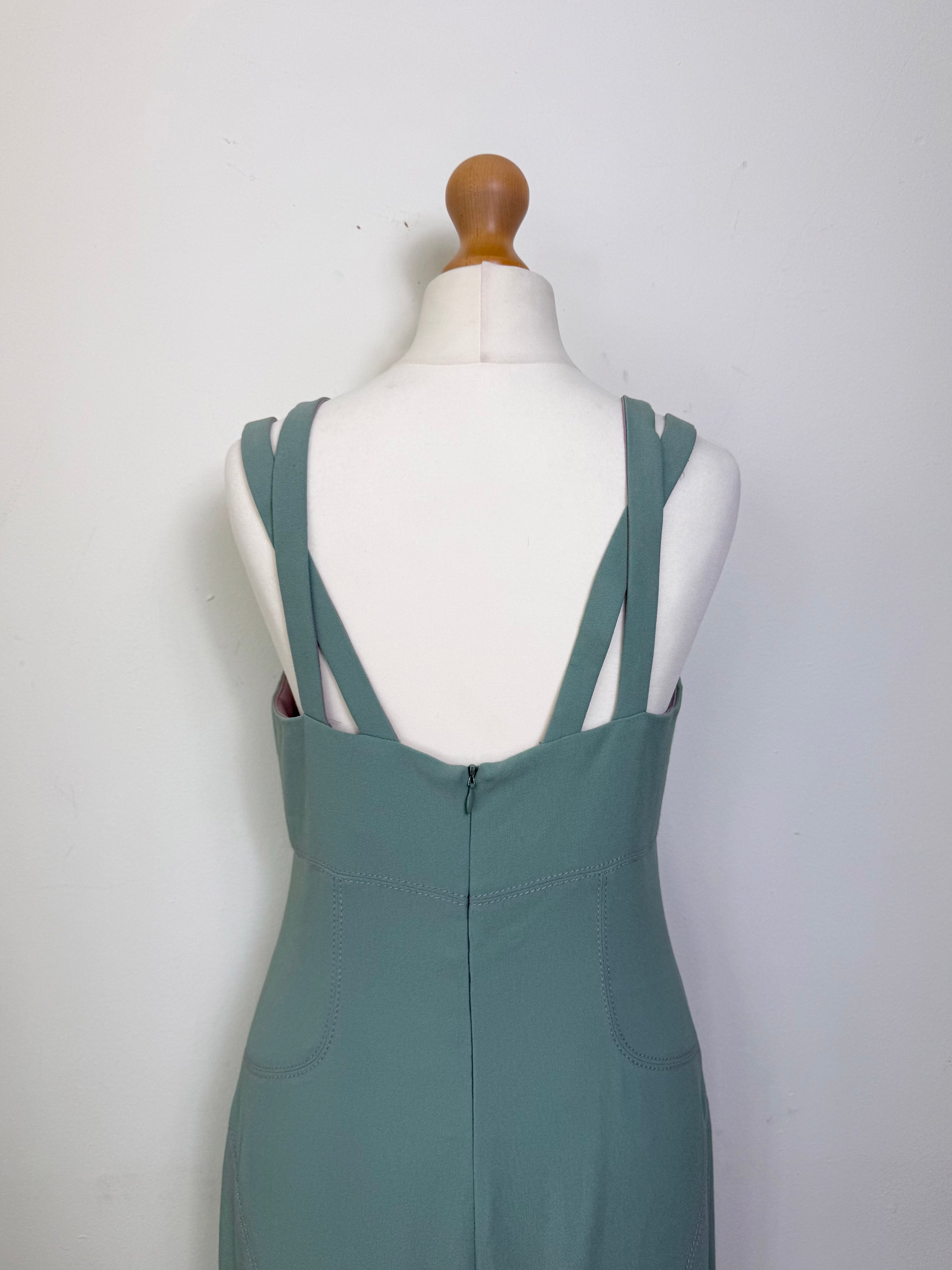 Anna Molinari Double Strap Midi Dress