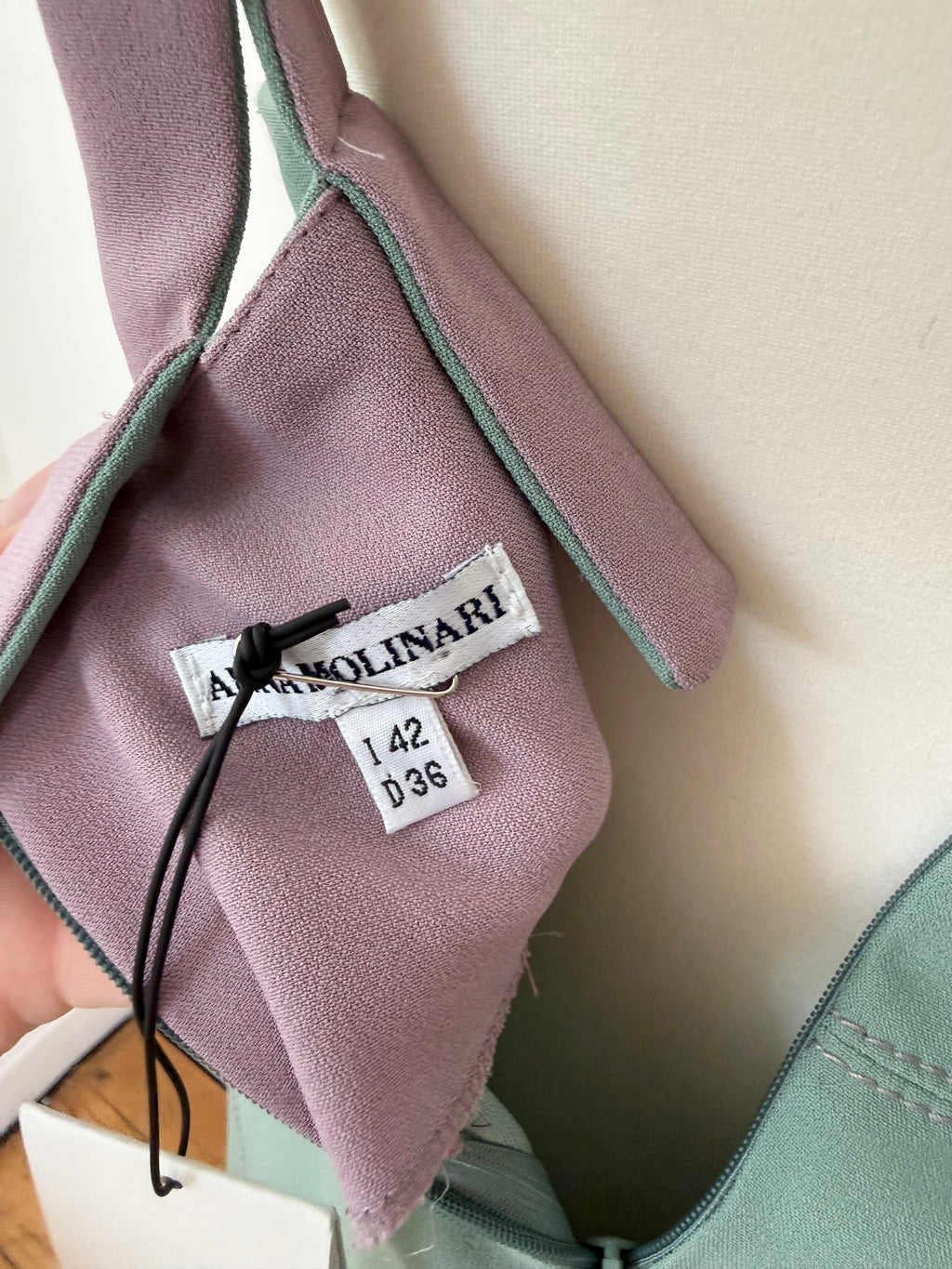 Anna Molinari Double Strap Midi Dress