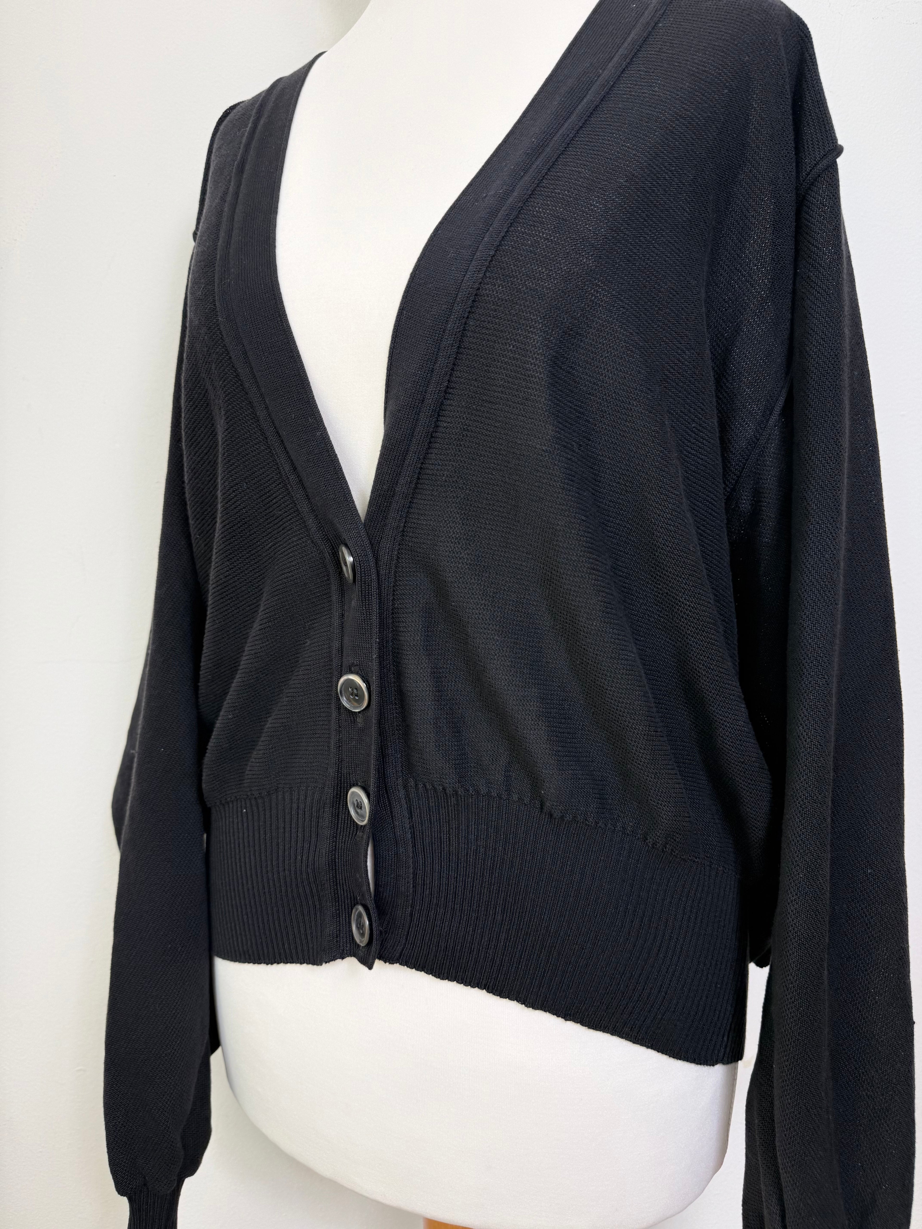 Chloé Vintage Black Cardigan