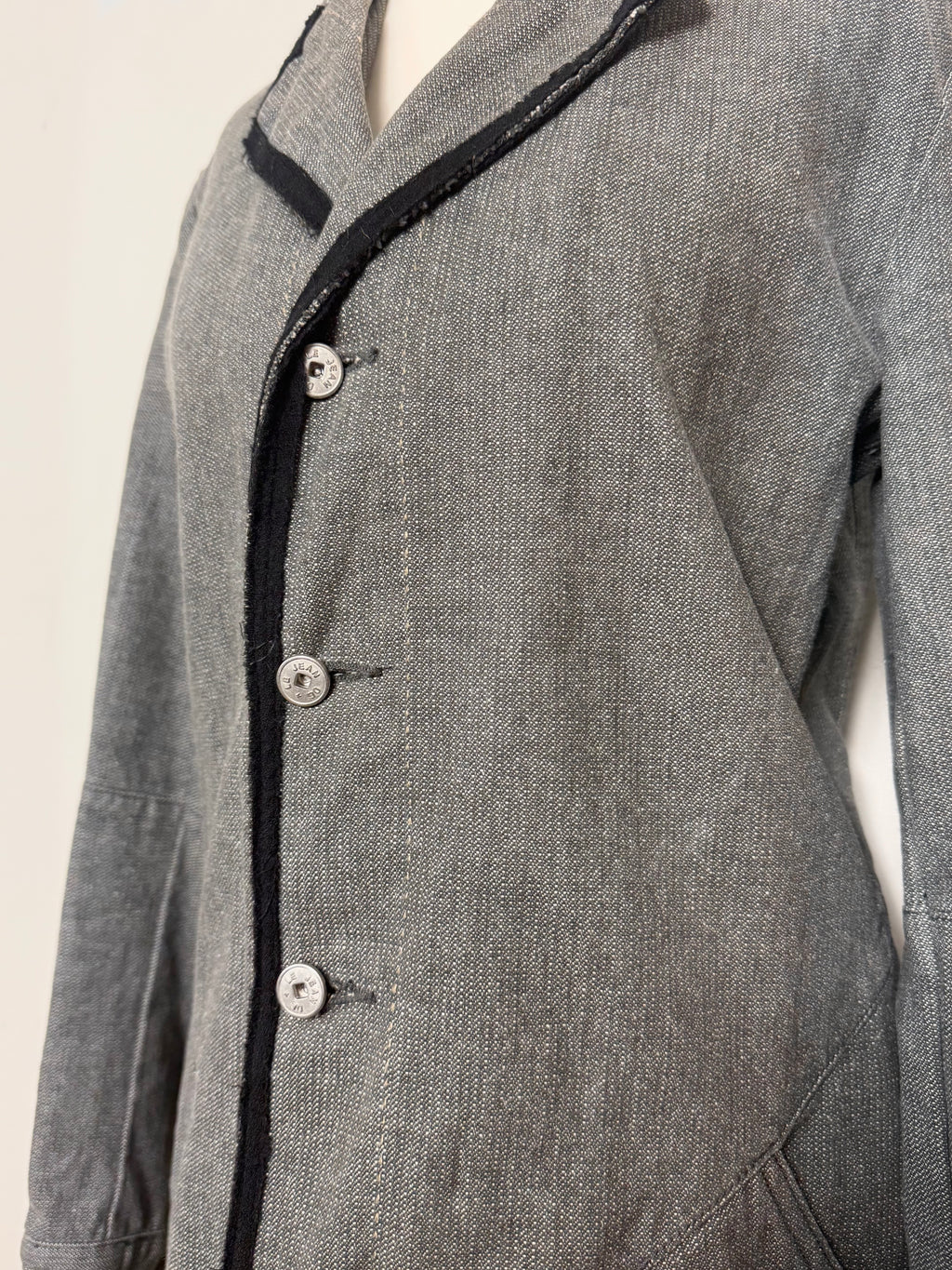Marithé Francois Girbaud Grey Trench Coat