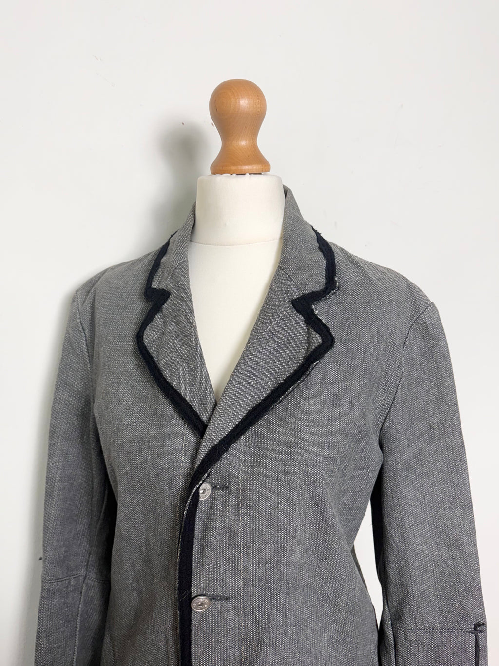 Marithé Francois Girbaud Grey Trench Coat