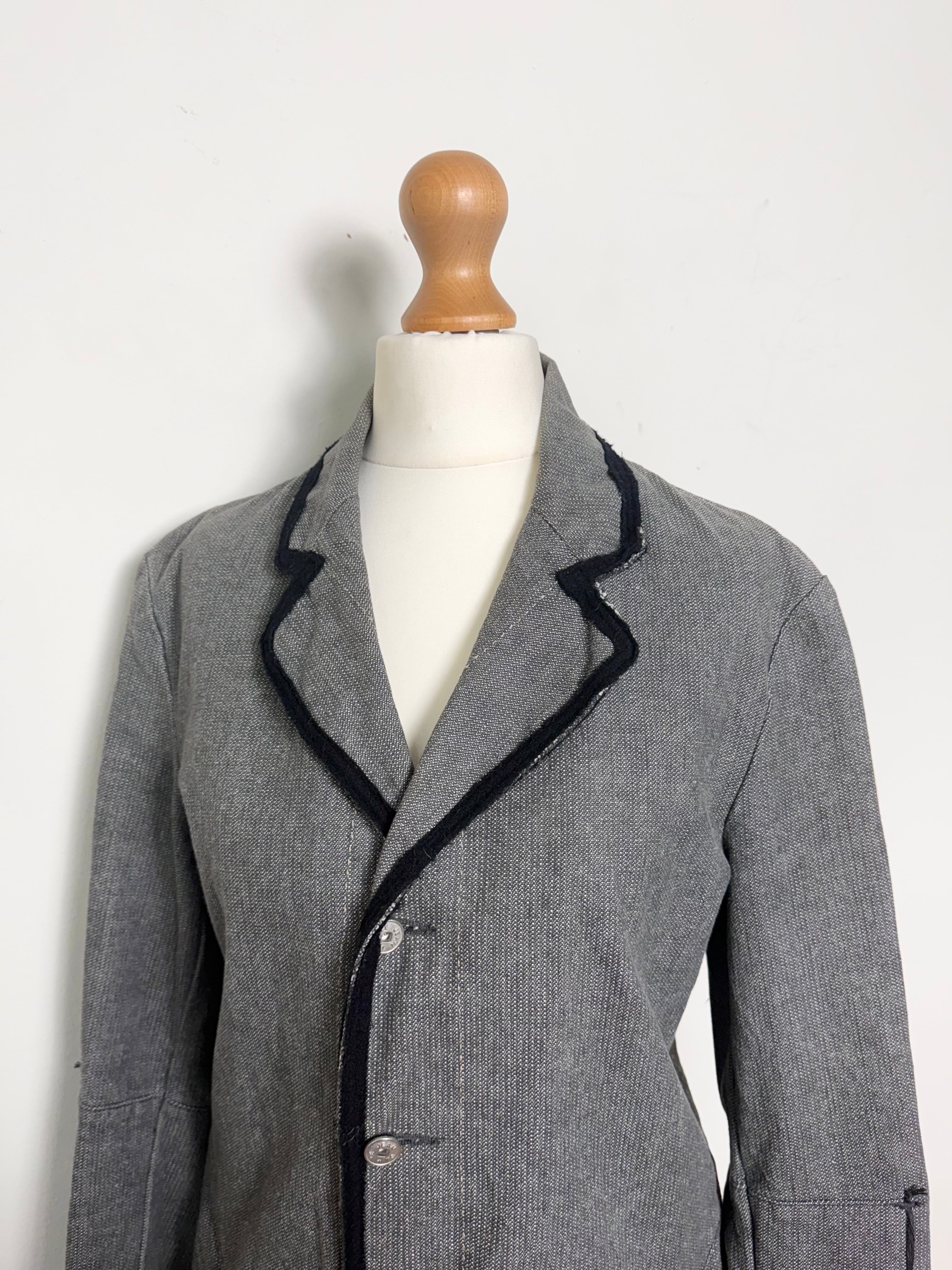 Marithé Francois Girbaud Grey Trench Coat