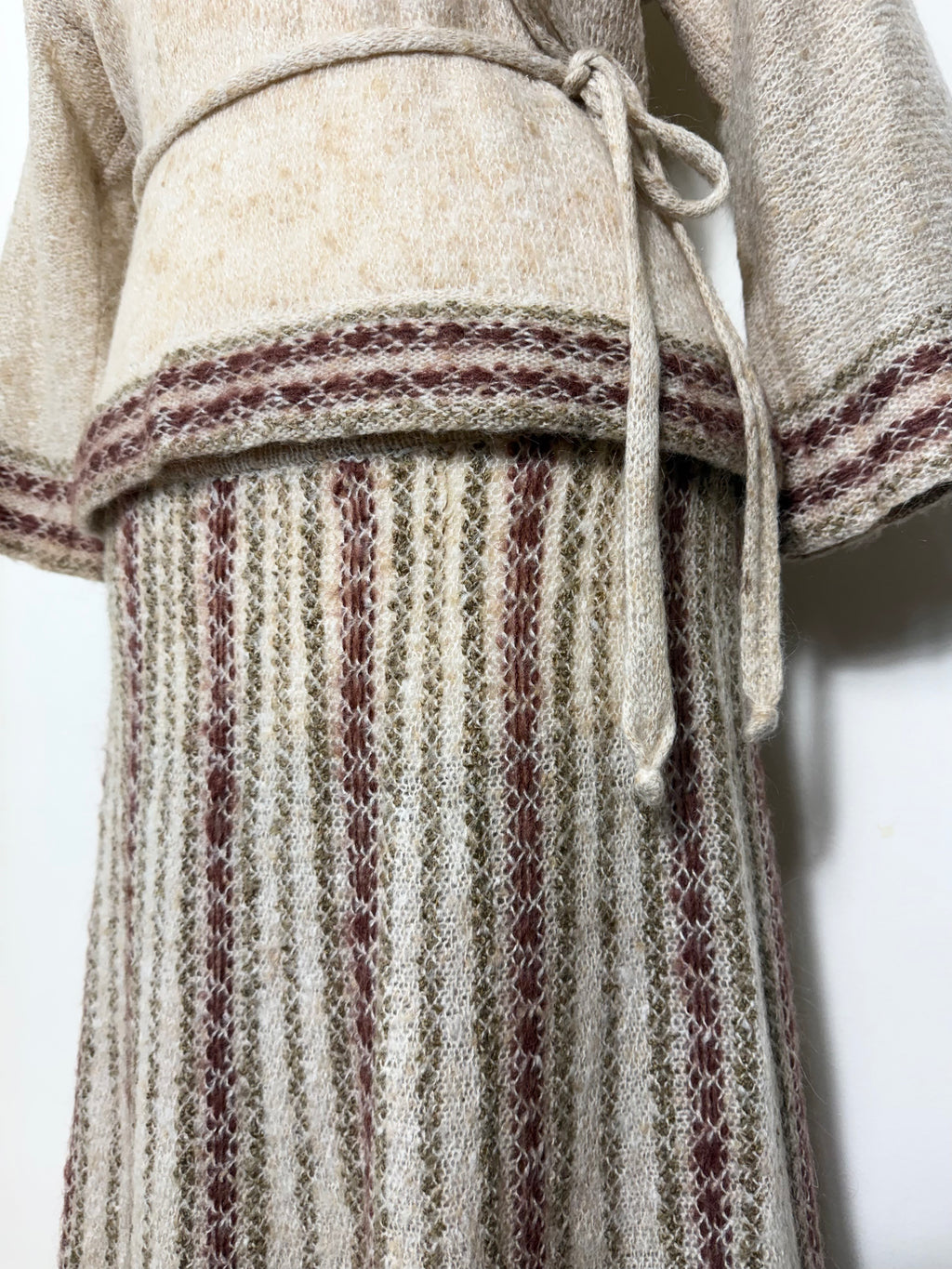 Susan Small Vintage 80s Knitted Set