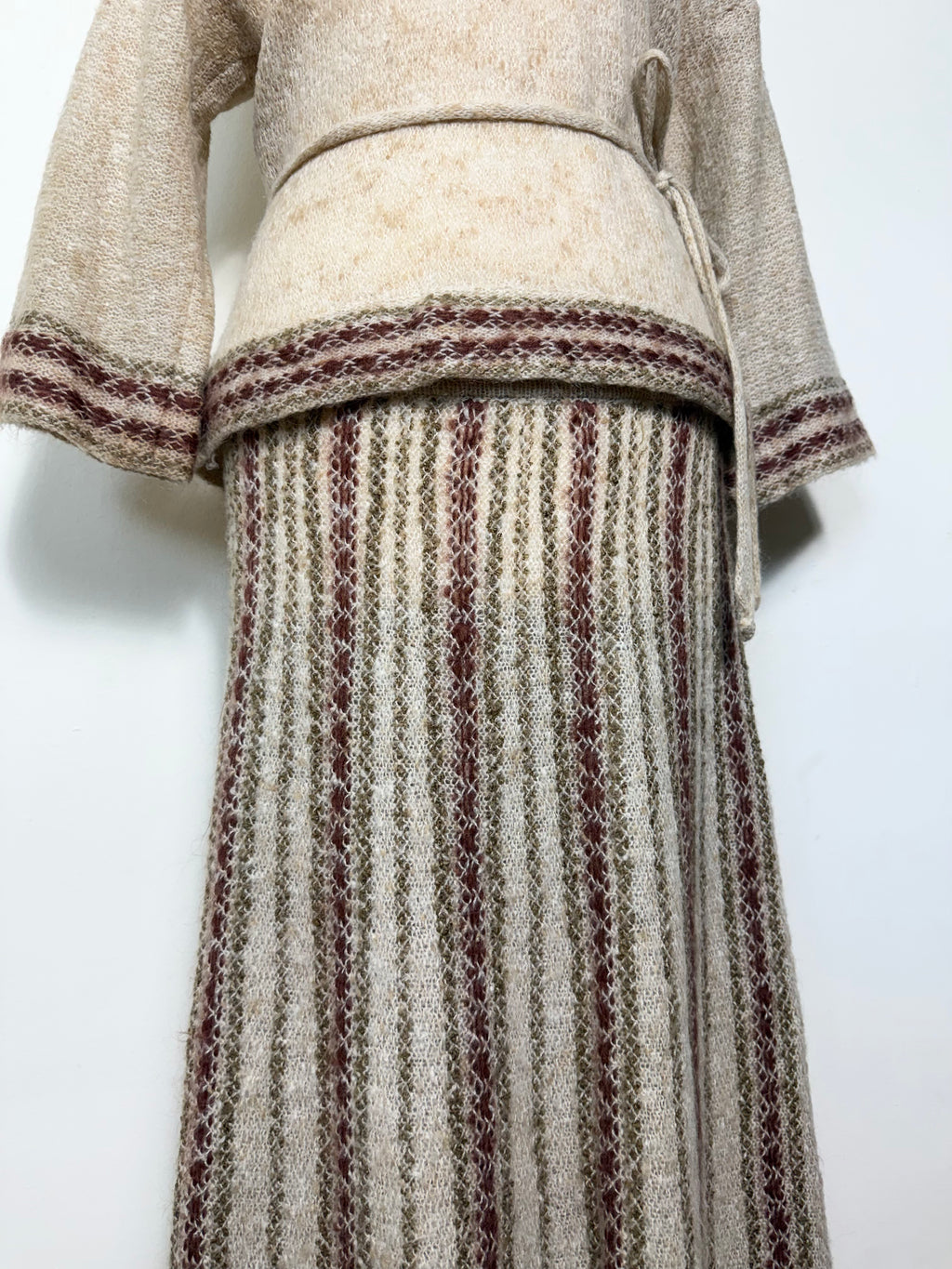 Susan Small Vintage 80s Knitted Set