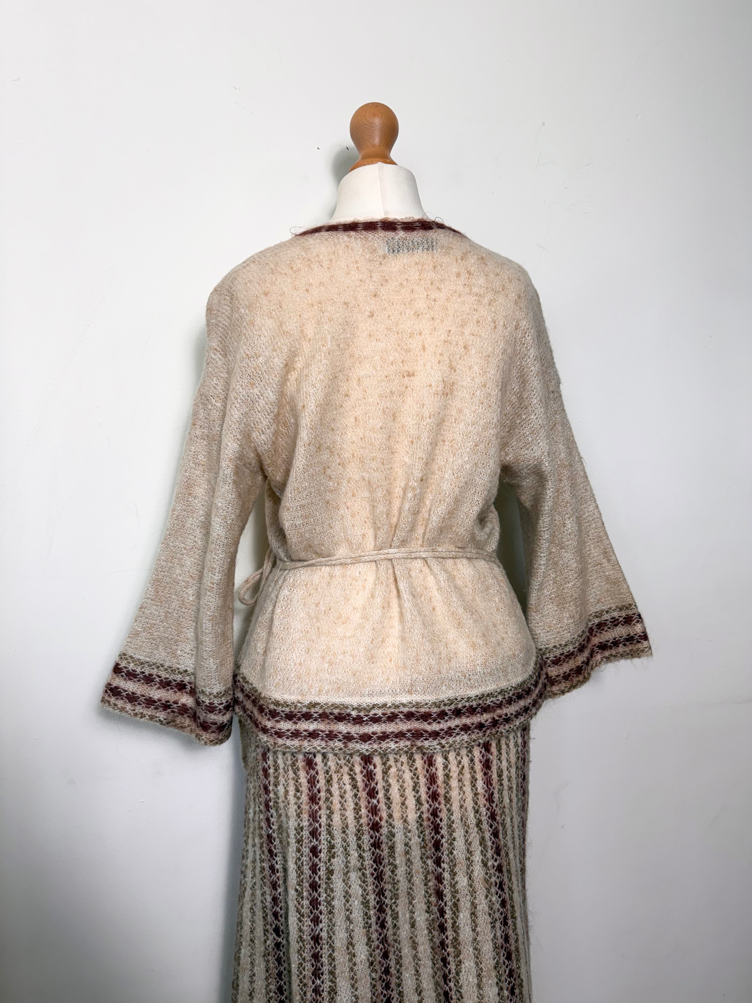 Susan Small Vintage 80s Knitted Set