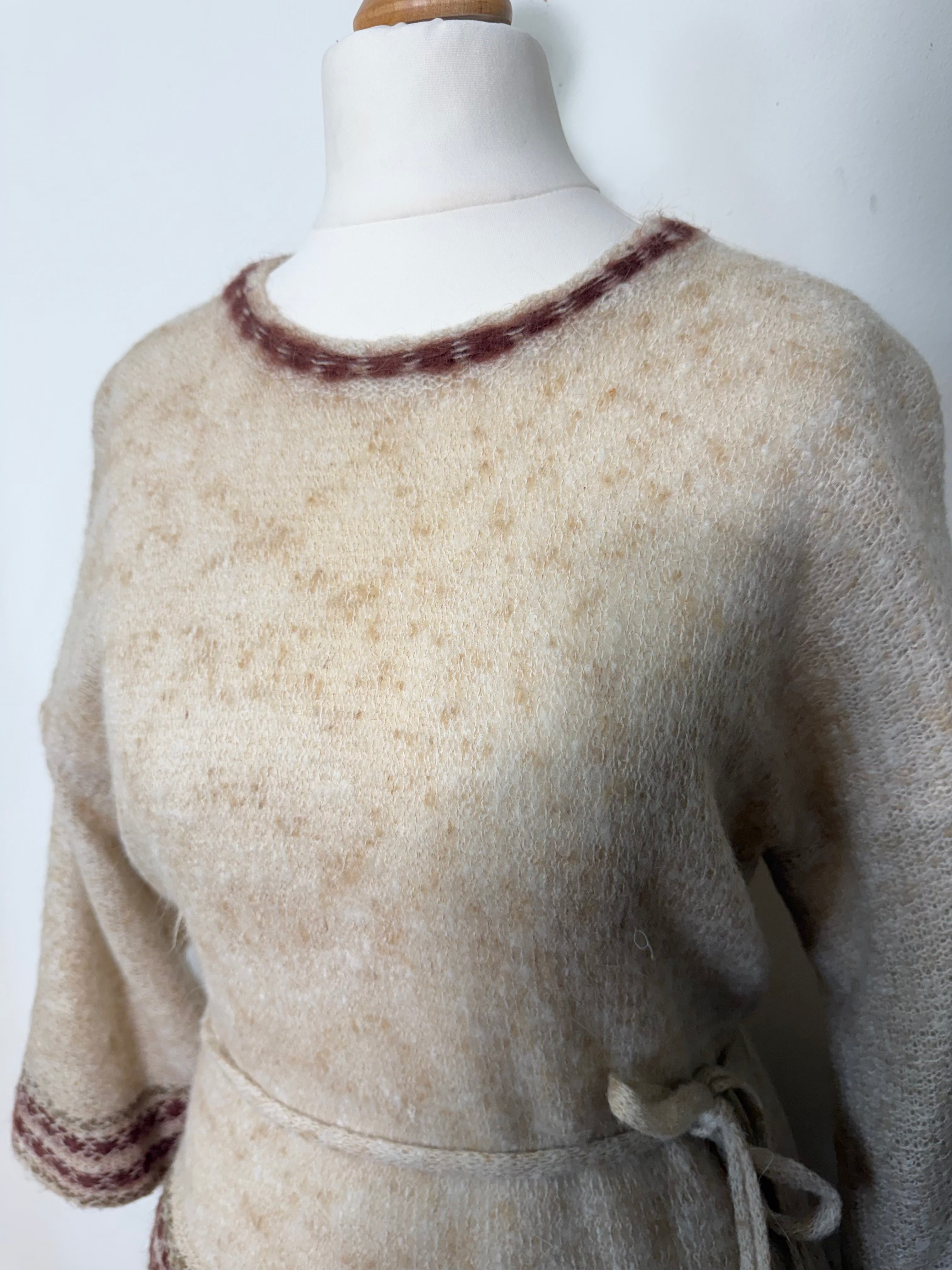 Susan Small Vintage 80s Knitted Set