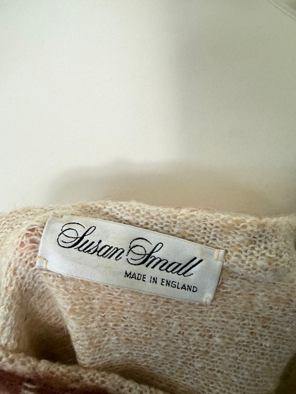 Susan Small Vintage 80s Knitted Set